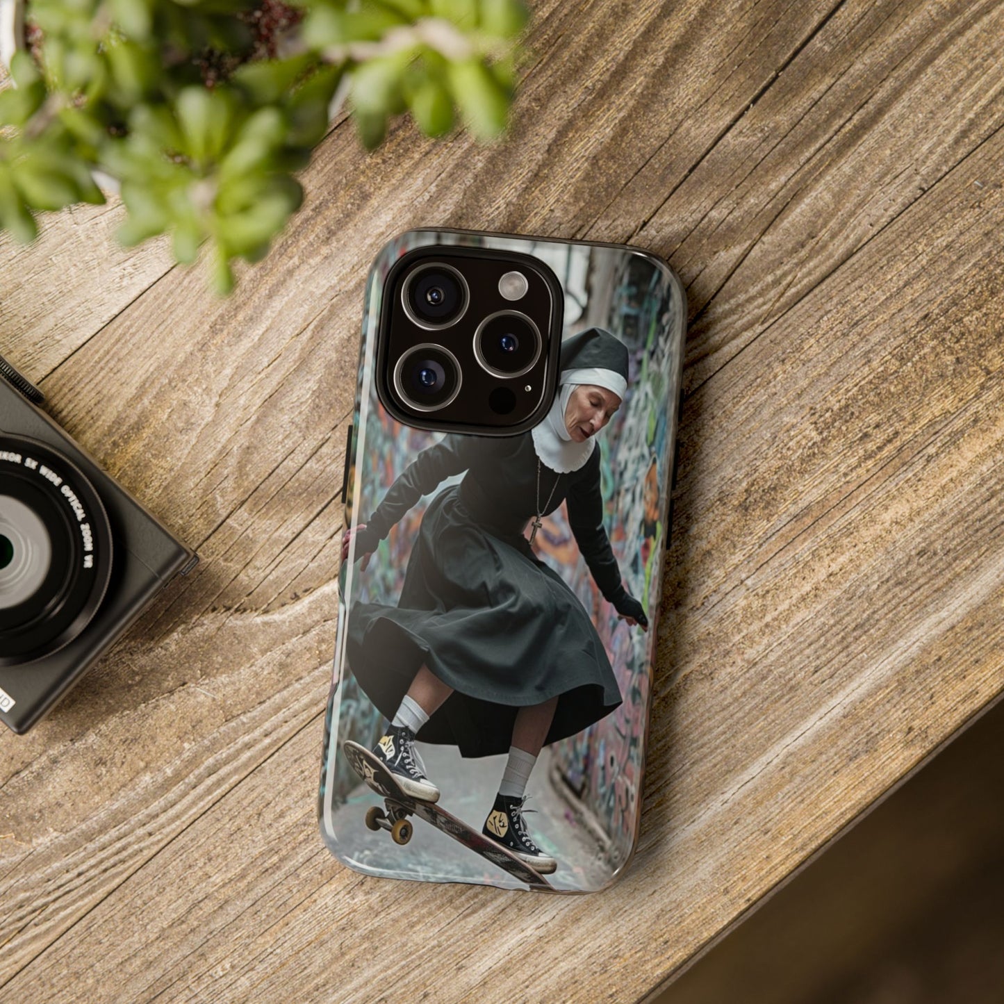 "Life is Short.  Do not judge a book by its Habit" Mobile Phone Case