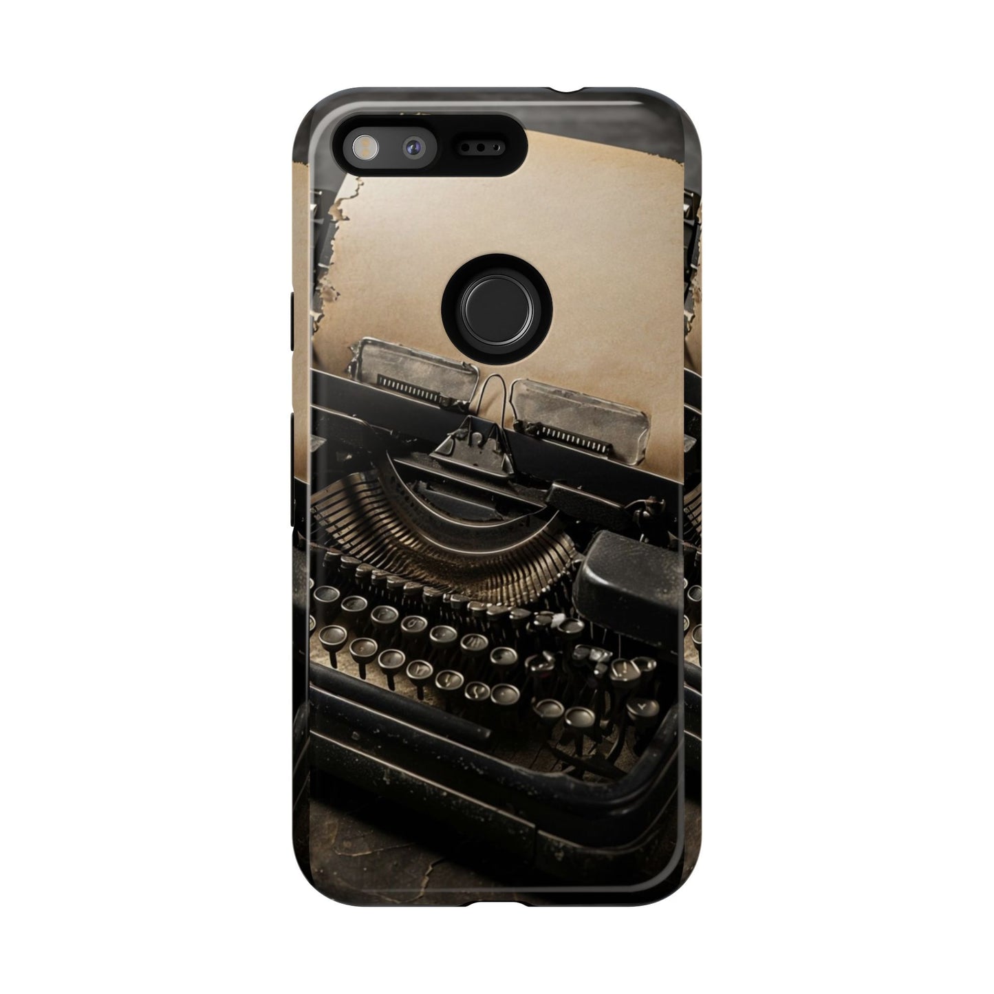 "Fade in. A Writer at the Cusp of Genius" Mobile Phone Case