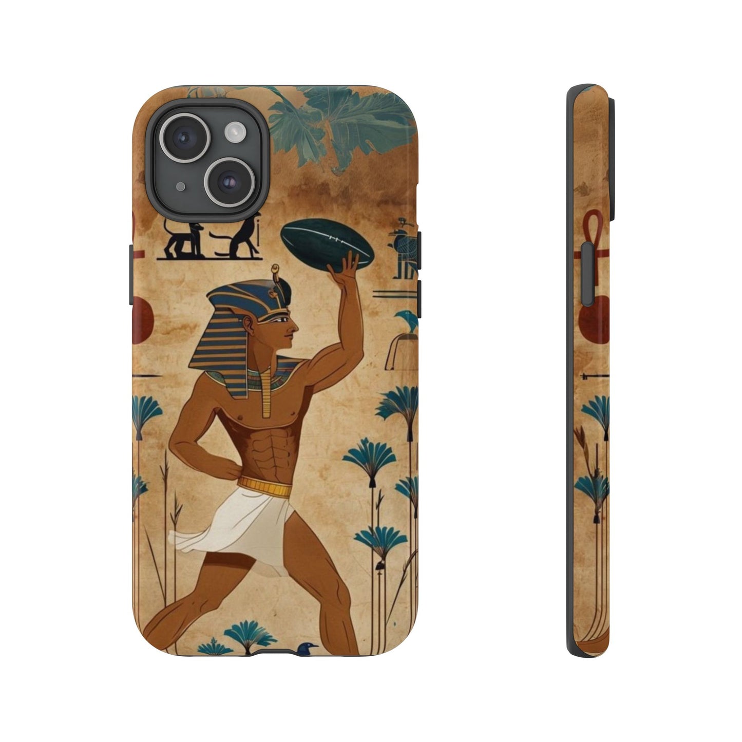 "Tutankhaman Takes the Pass" Mobile Phone Case