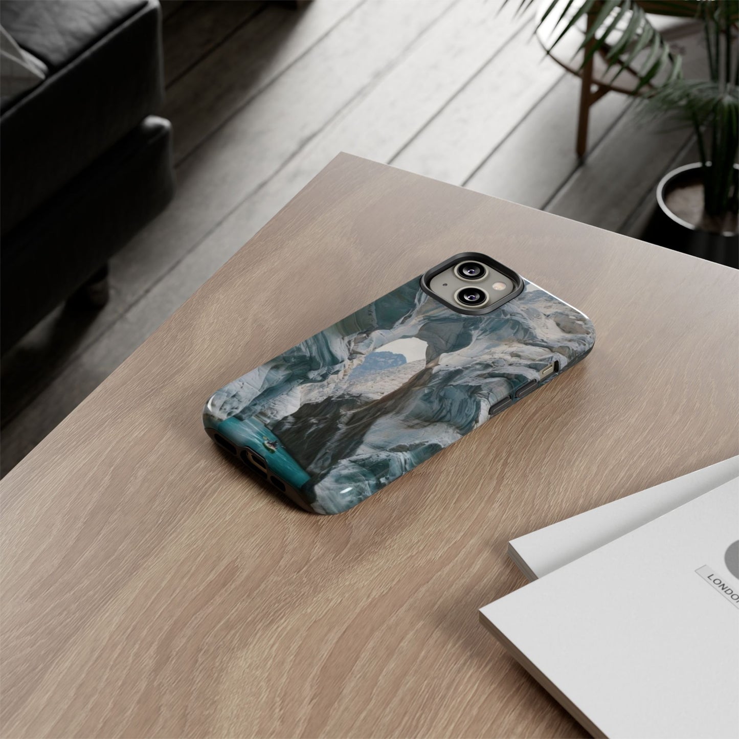 "Cave Man-oeuvres" Mobile Phone Case