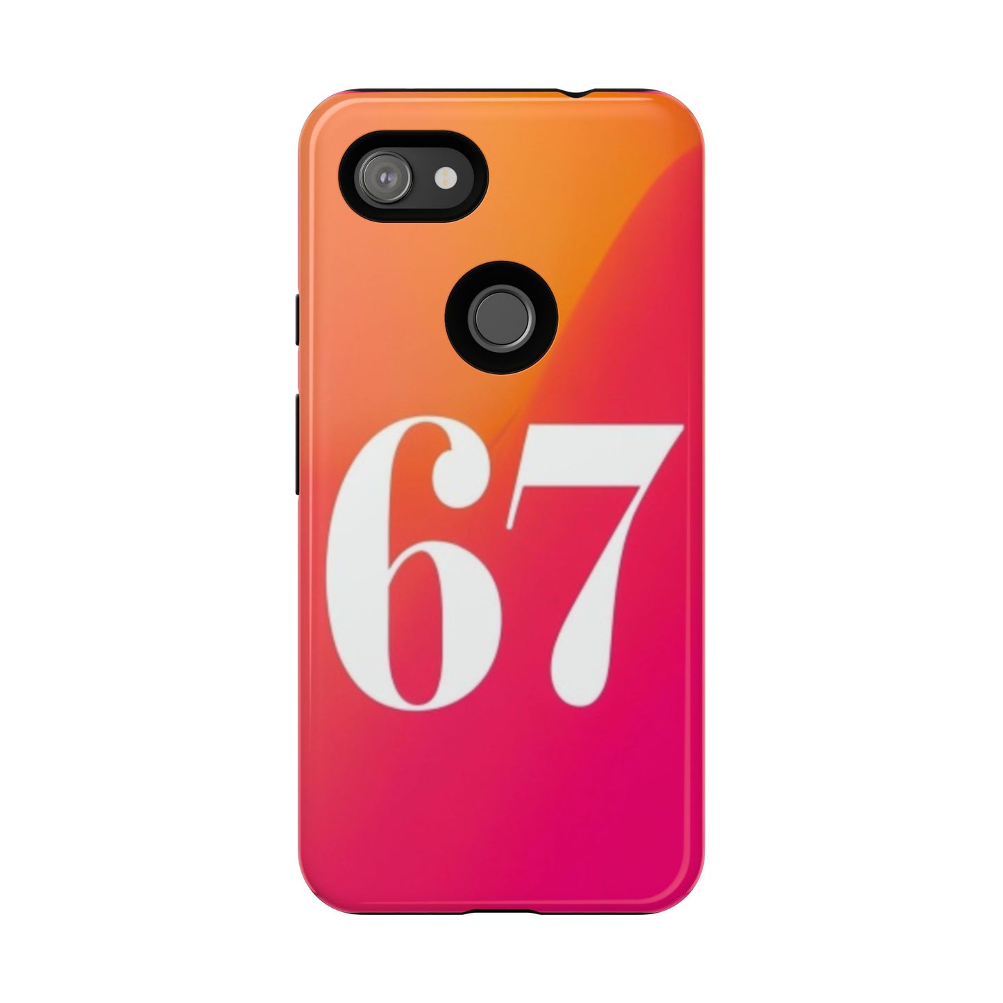 "67" Mobile Phone Case