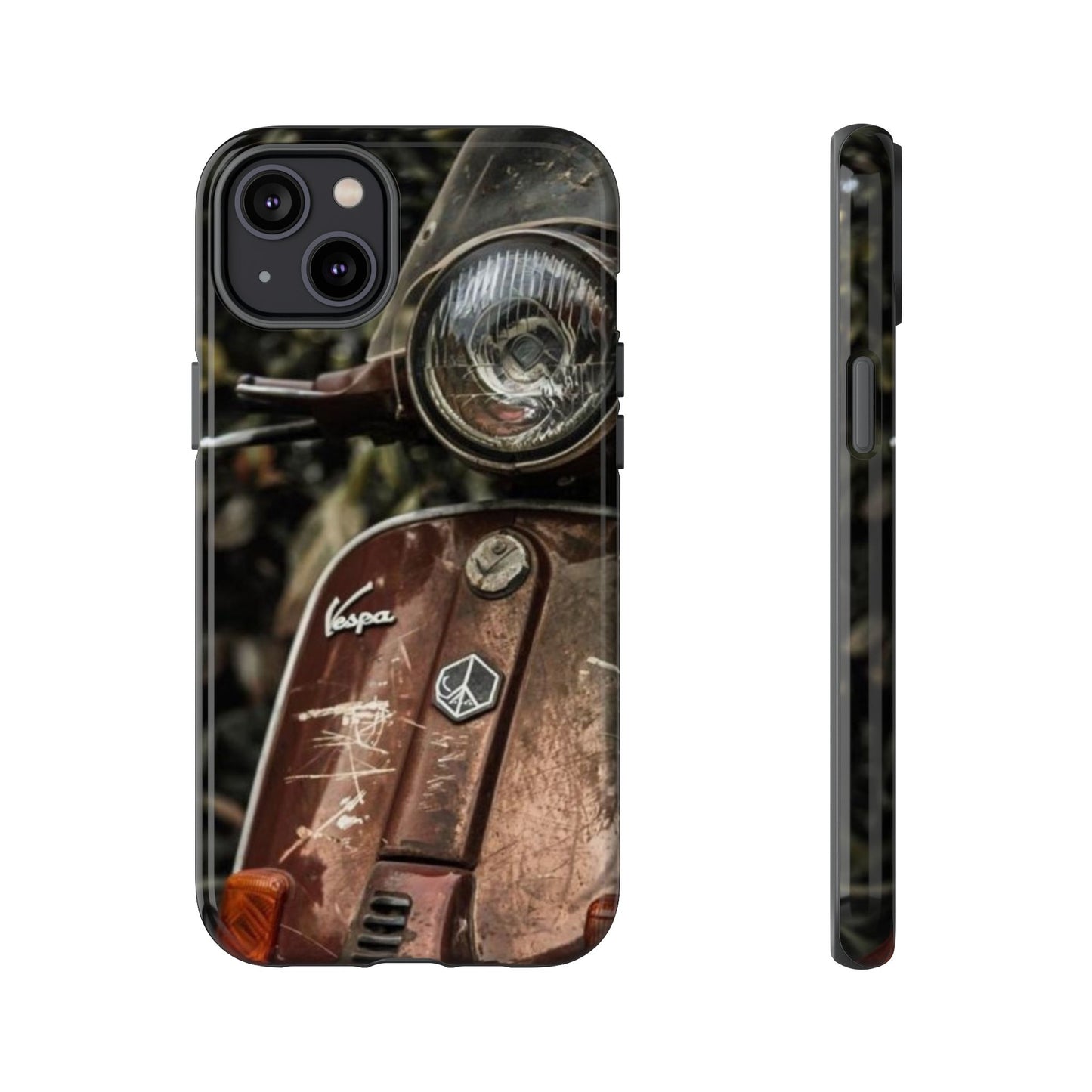 "Vespa. Old Soul, Full Tank" Mobile Phone Case