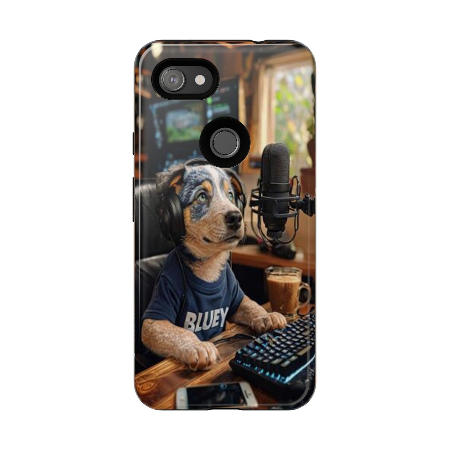 "Blue Heeler - a Tribute to Bluey" Mobile Phone Case