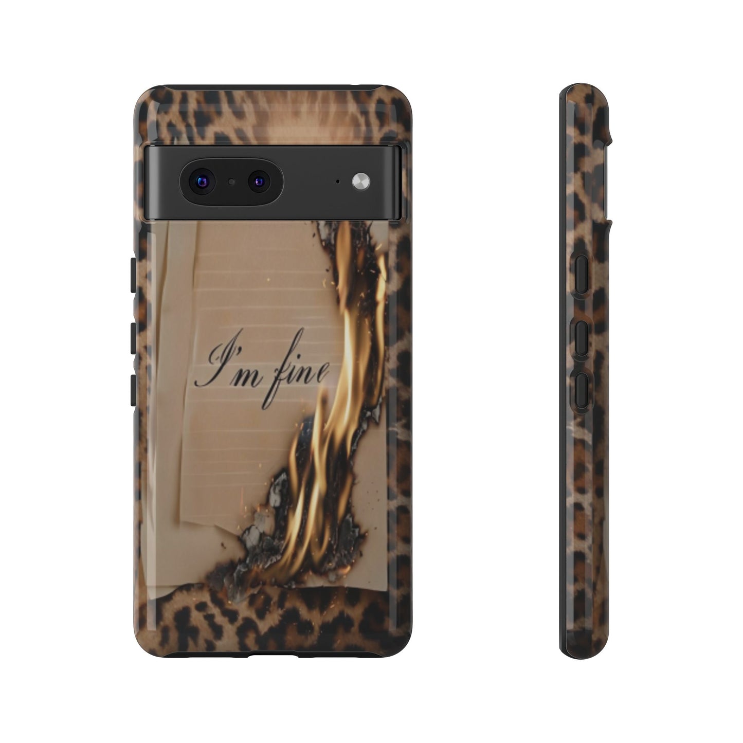 "I Am Fine" Mobile Phone Case