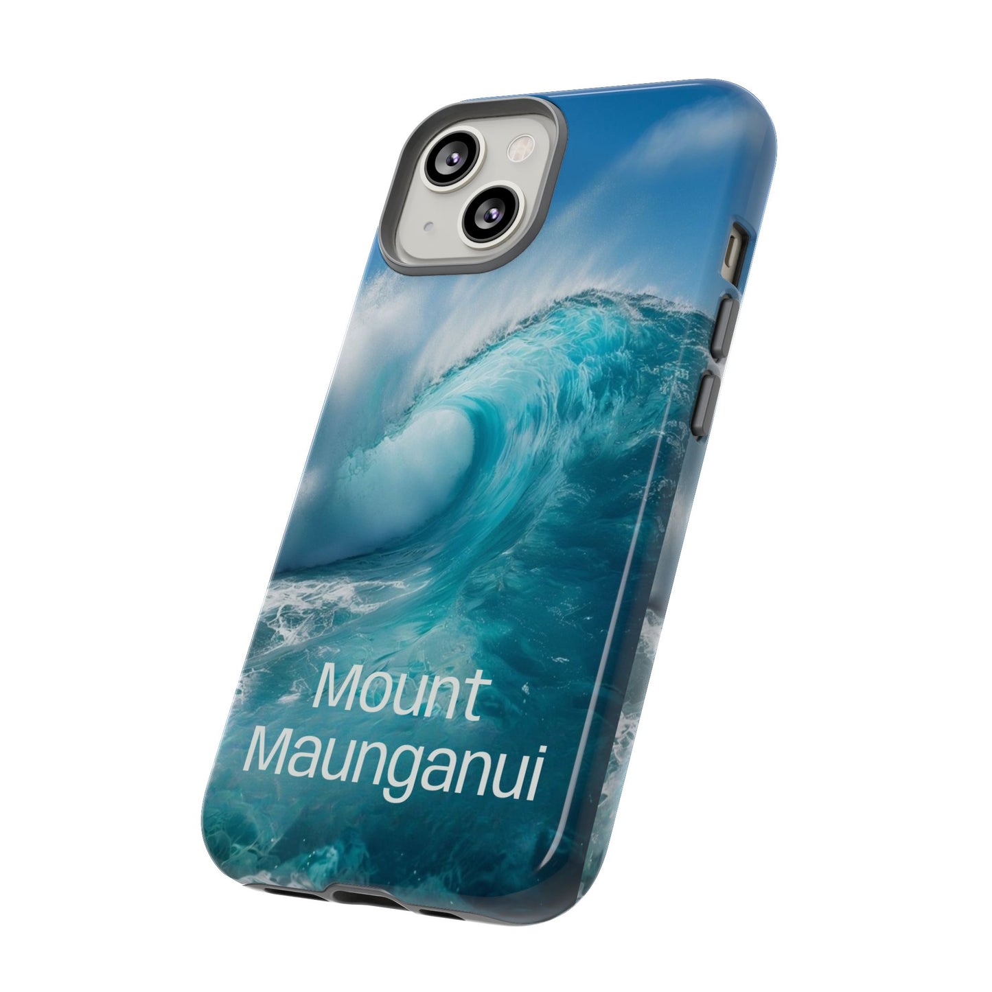 "Mount Maunganui" Mobile Phone Case (green)