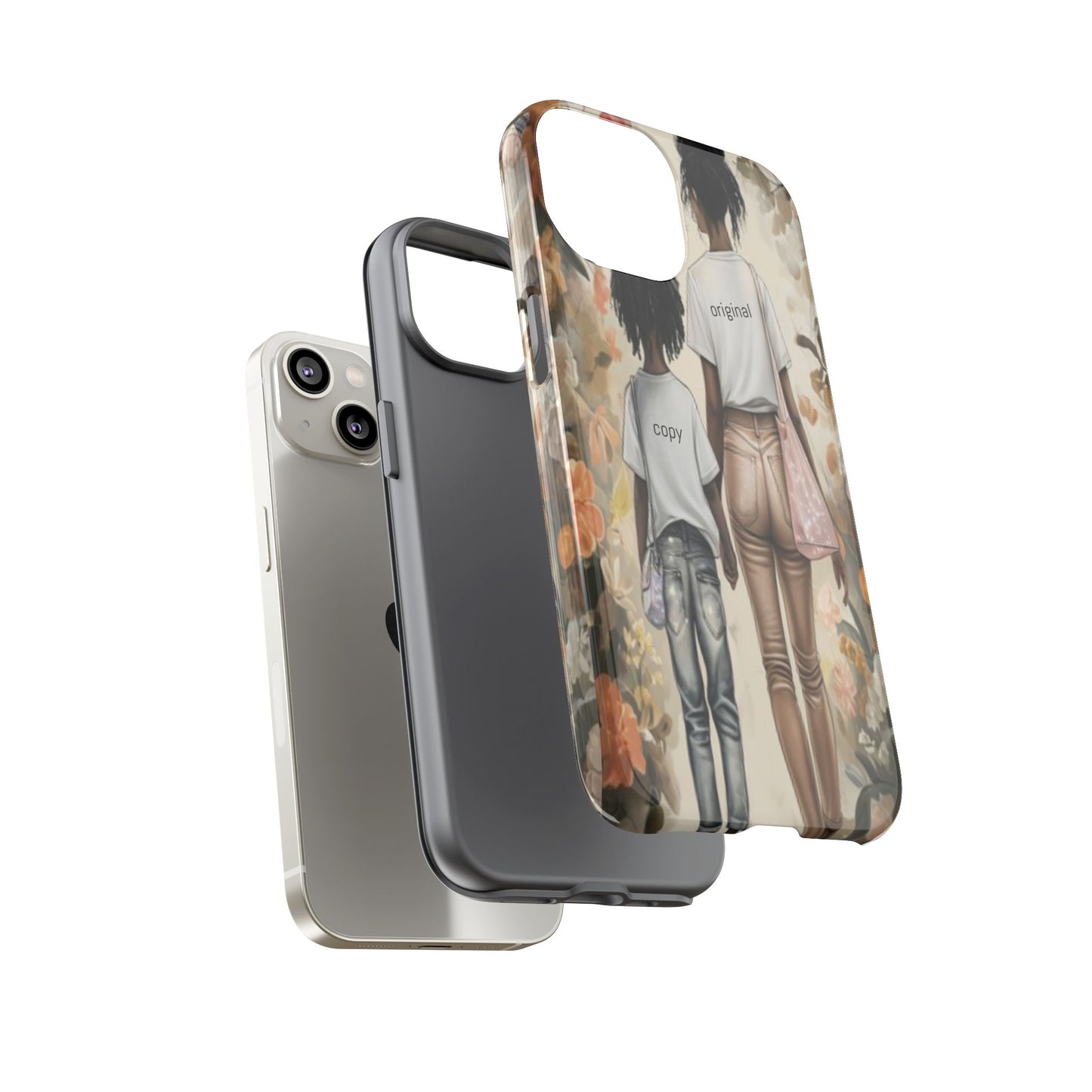 "Original and Copy" Mobile Phone Case