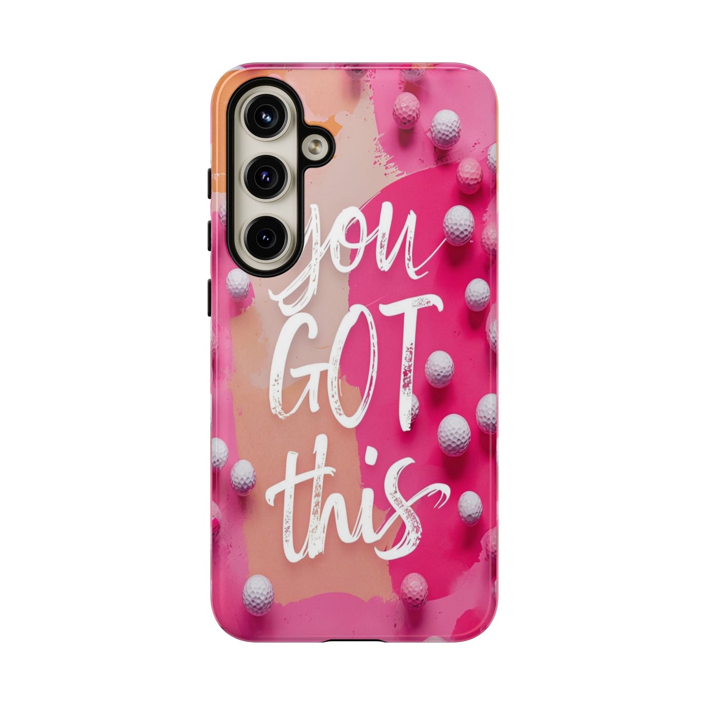 "You got This" (golf edition) Mobile Phone Case (pink)