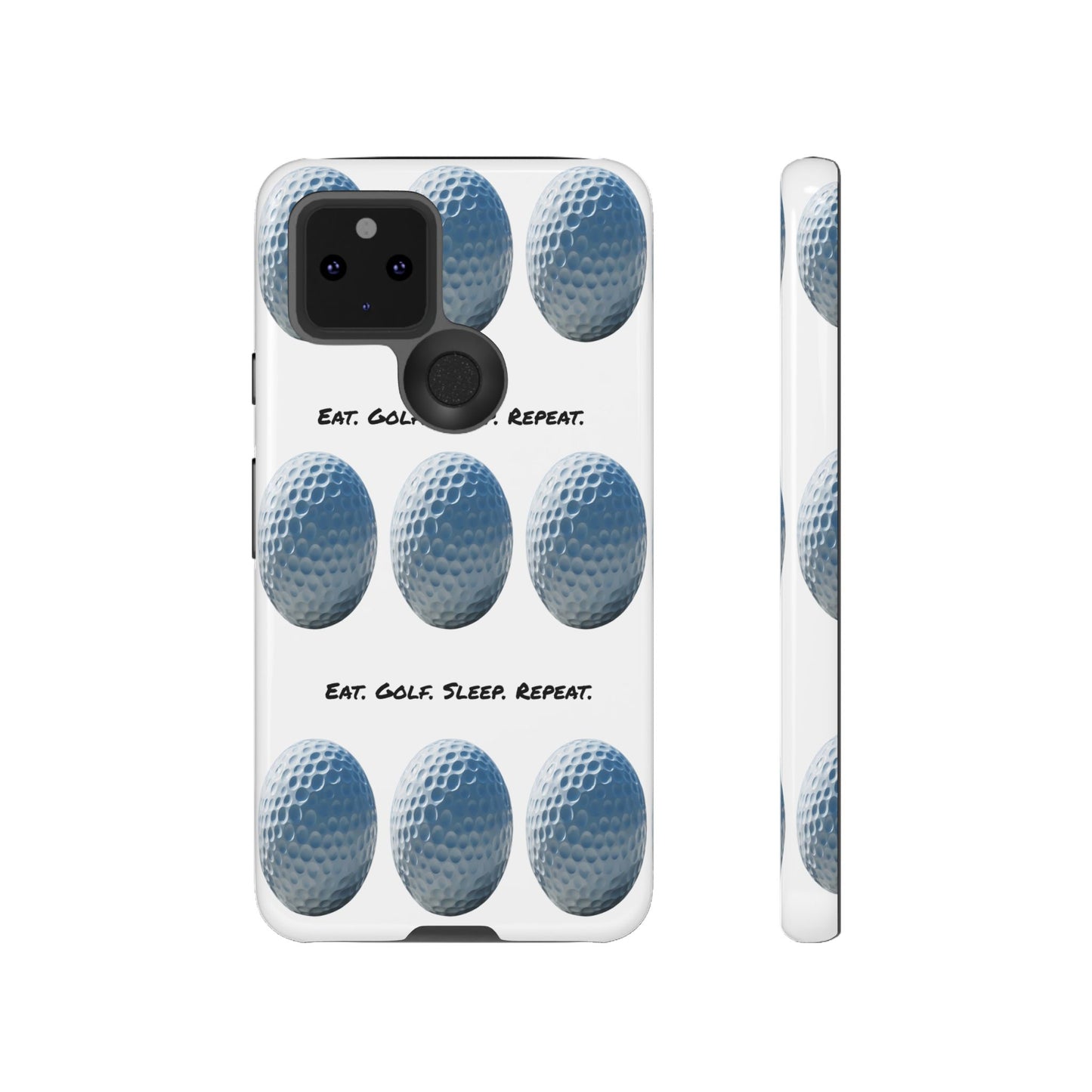 "Eat. Golf. Sleep. Repeat." Mobile Phone Case