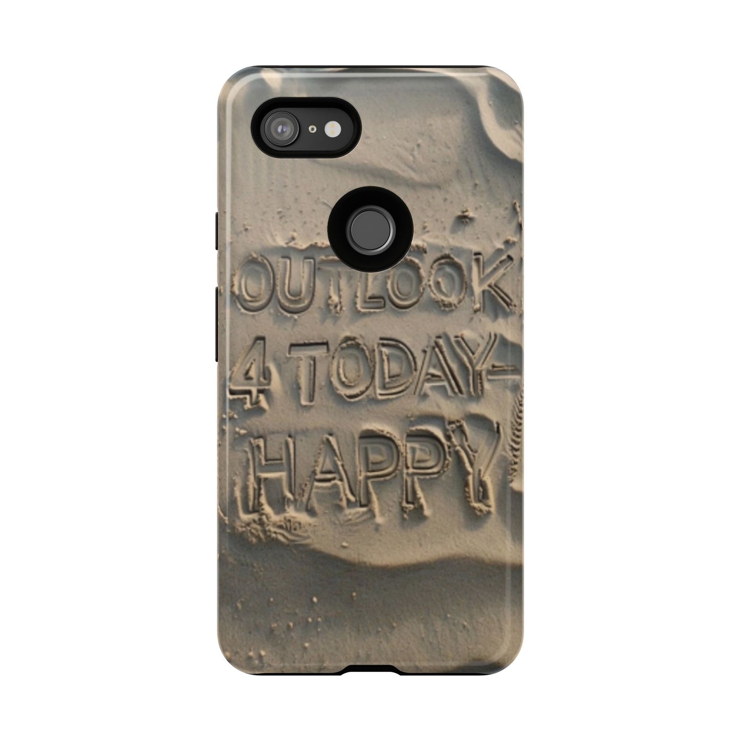 "Life is Short.  Be Happy" Mobile Phone Case