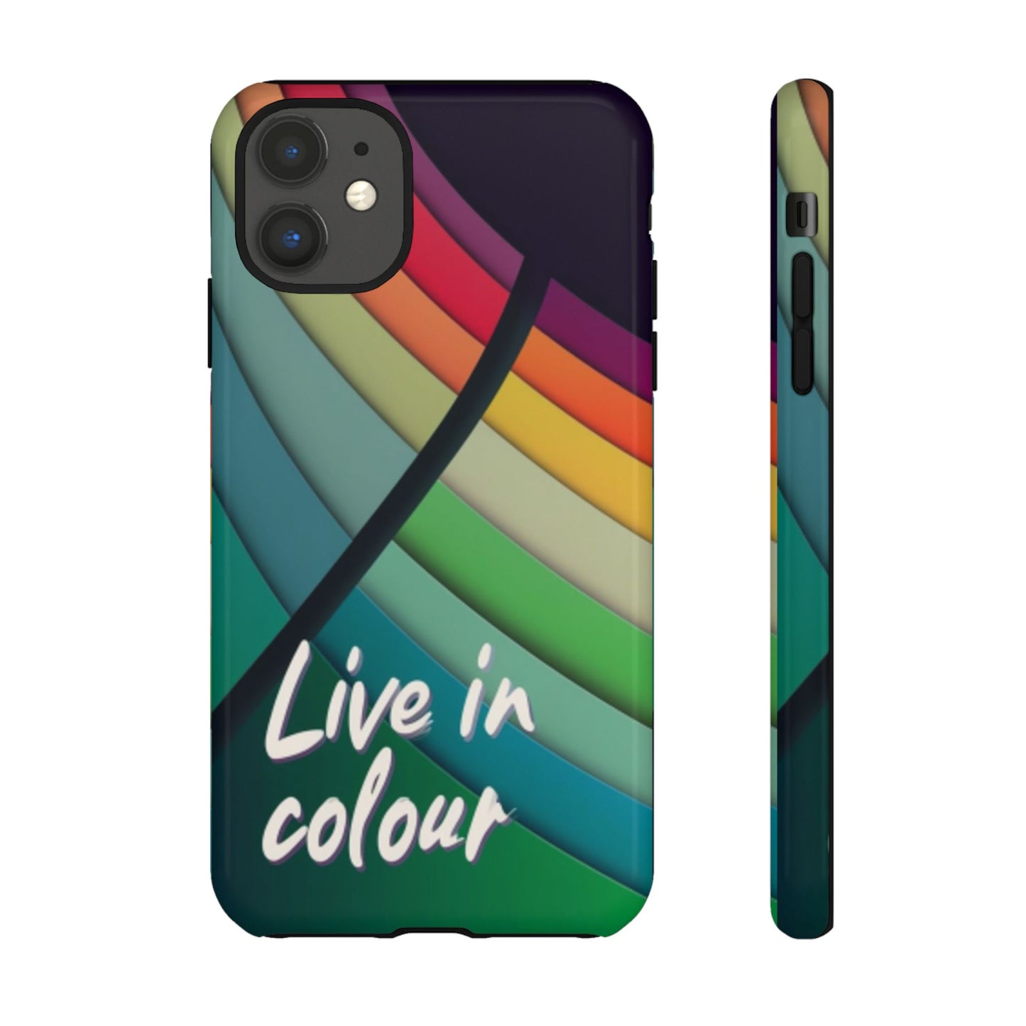 "Live in Colour" Mobile Phone Case