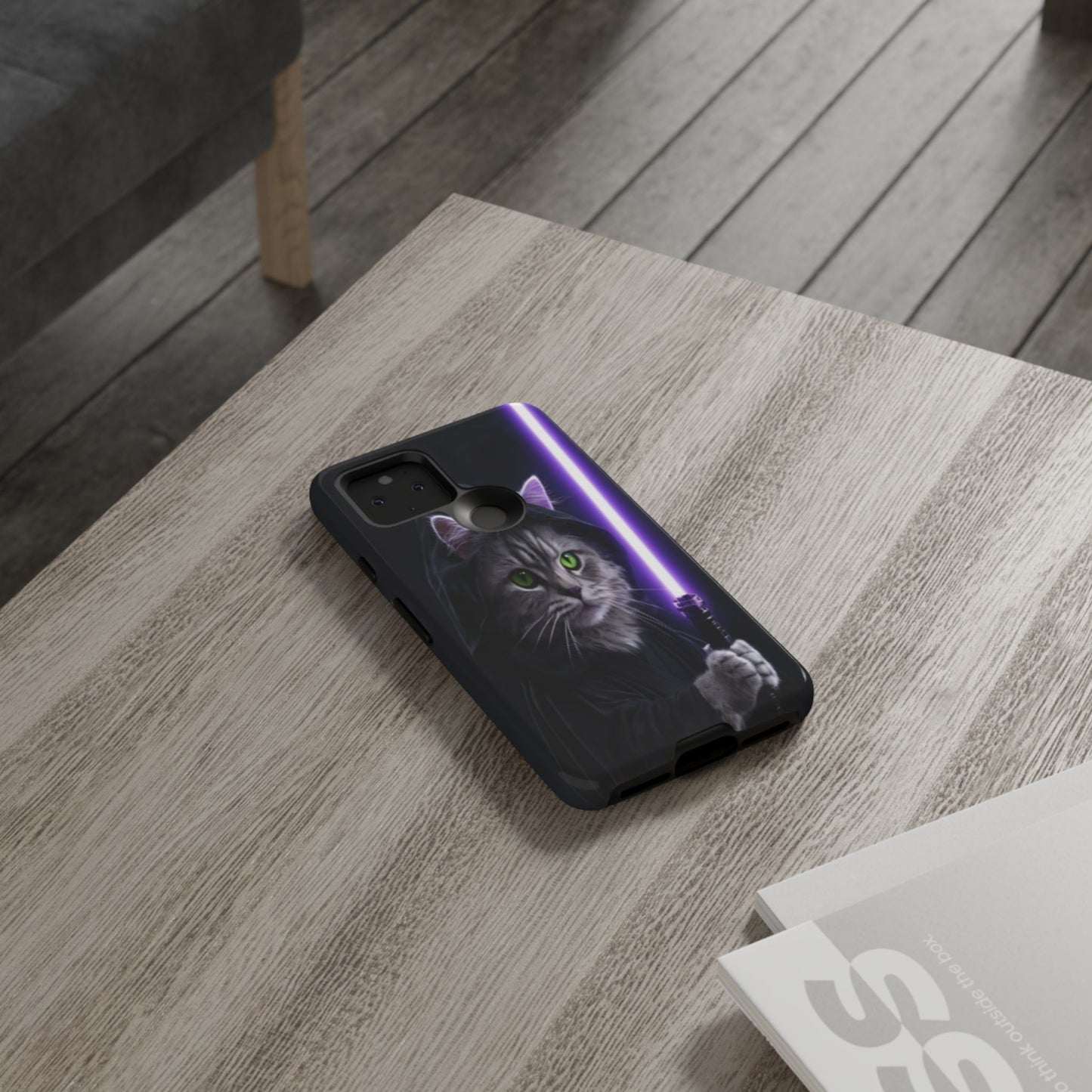 "Jedi Whisker" Mobile Phone Case (purple)