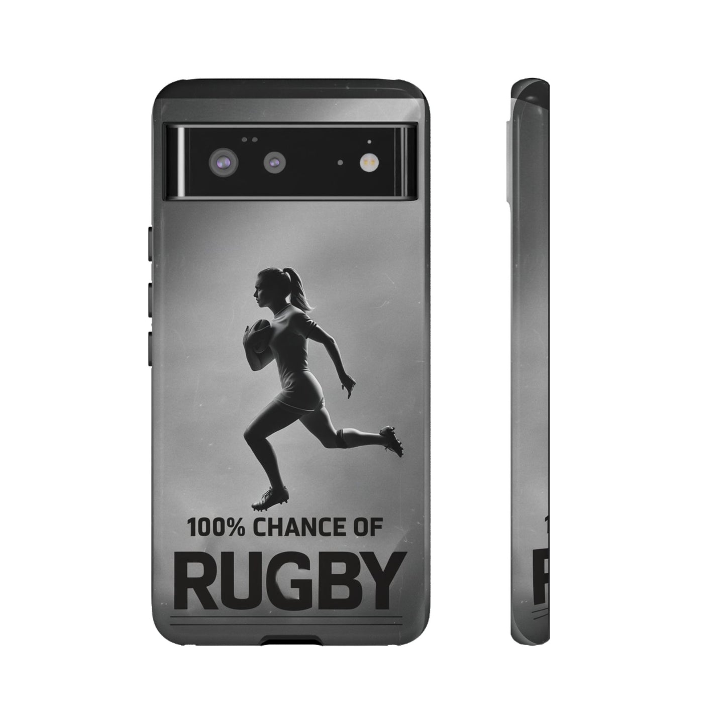 "Rain, Shine, Rugby" Mobile Phone Case