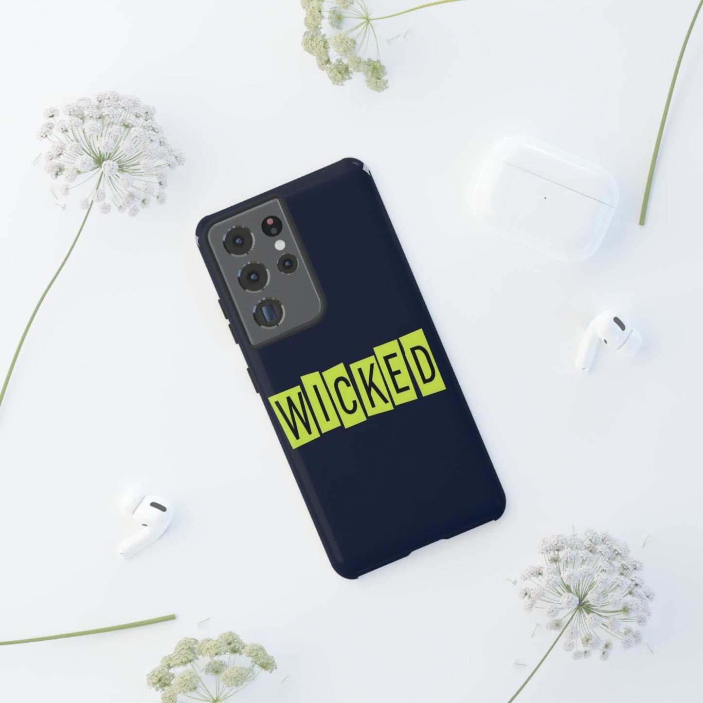 "Wicked" Mobile Phone Case (yellow)