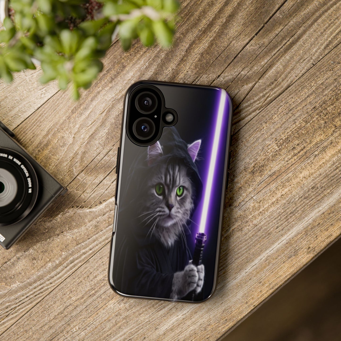 "Jedi Whisker" Mobile Phone Case (purple)