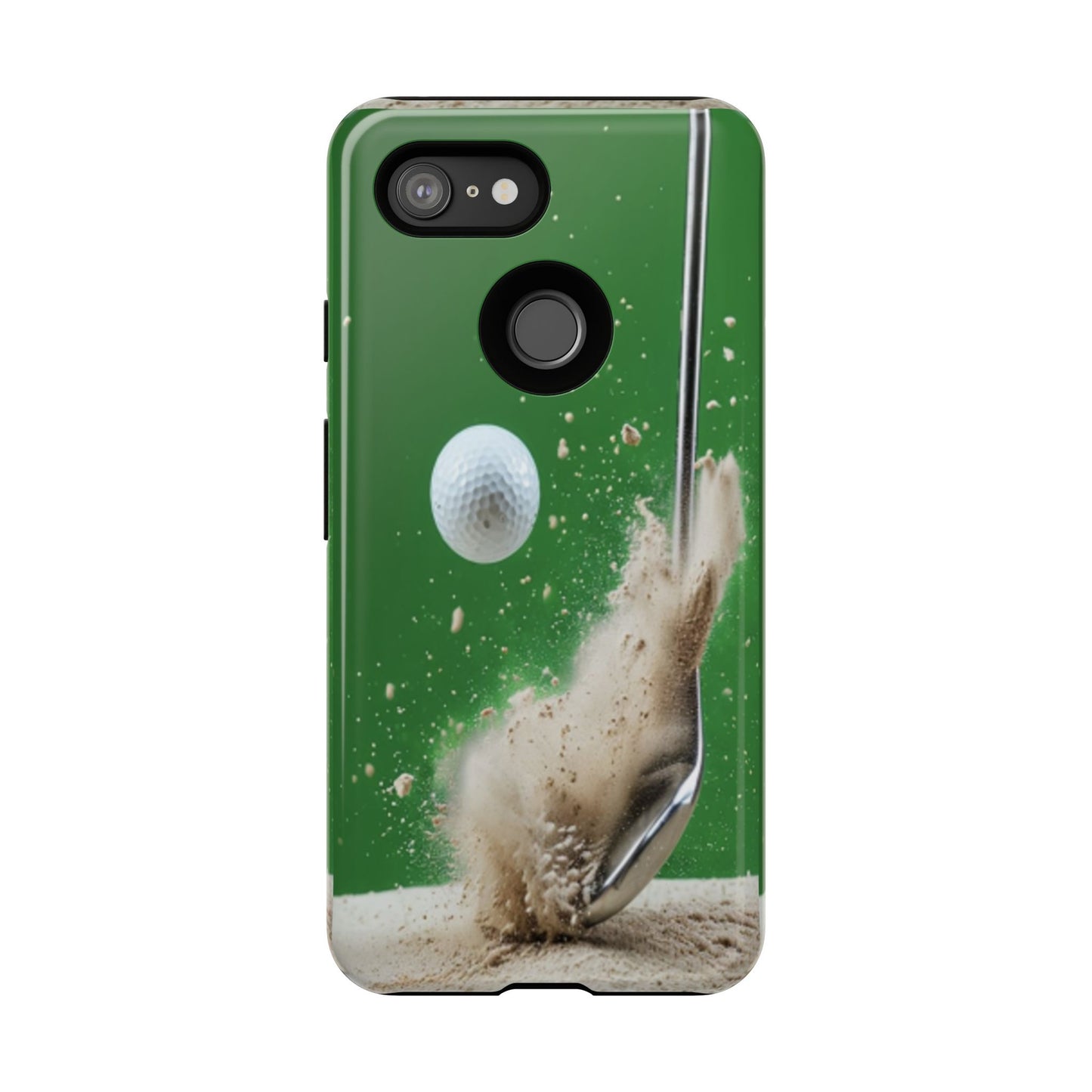 "Bunker Shot" Mobile Phone Case (light green)