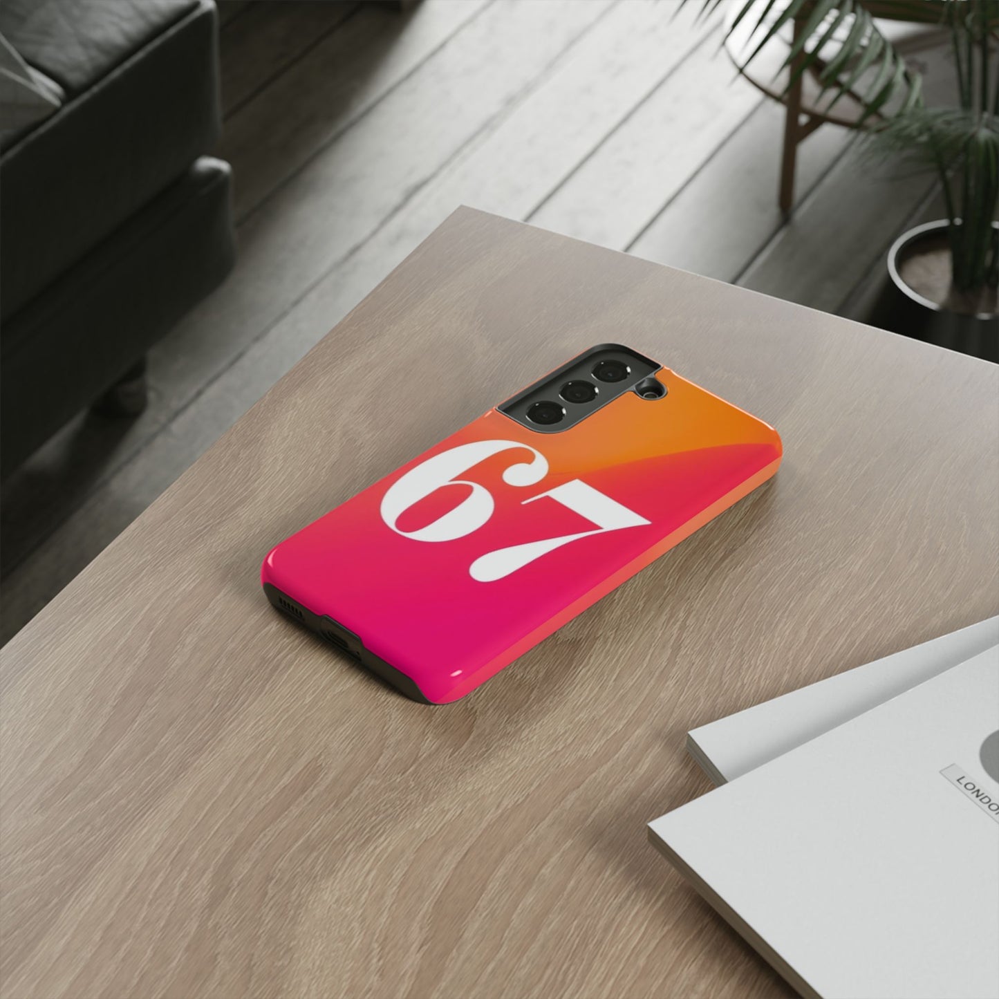 "67" Mobile Phone Case