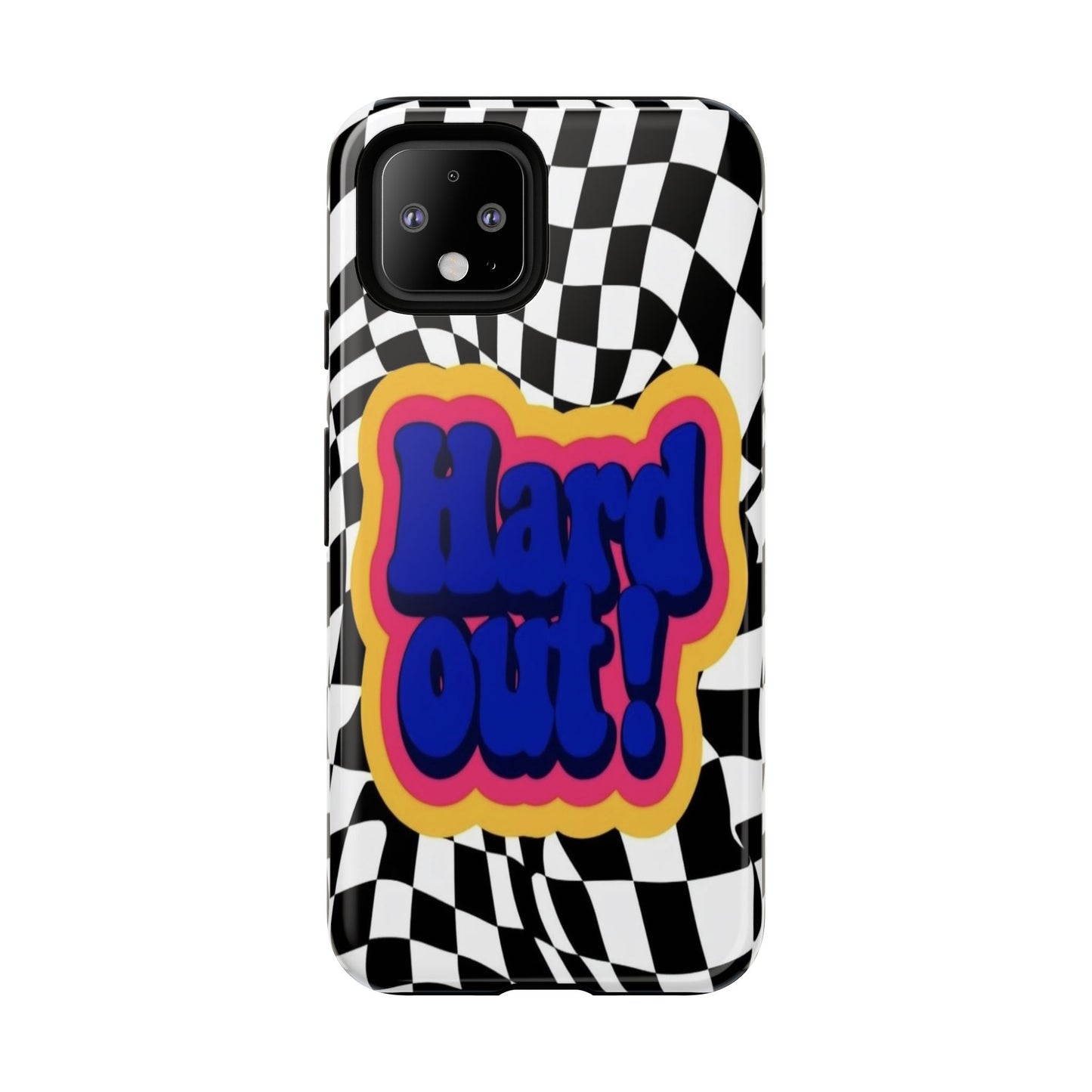 "Hard Out" Mobile Phone Case (blue)