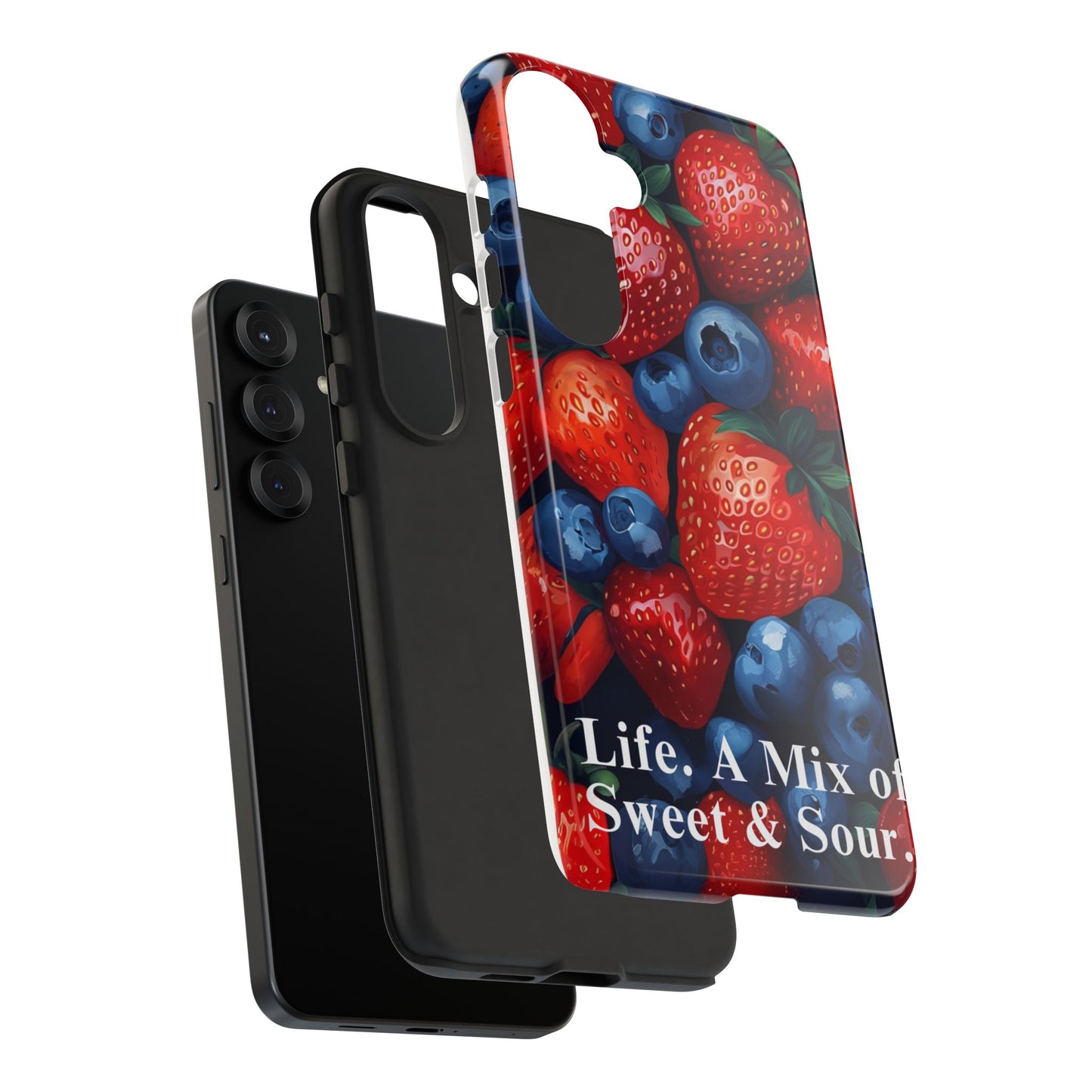 "Life. A Mix of Sweet and Sour" Mobile Phone Case