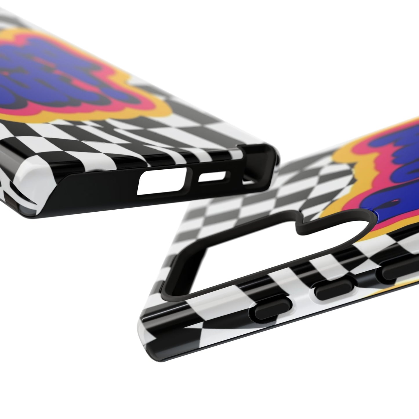 "Hard Out" Mobile Phone Case (blue)