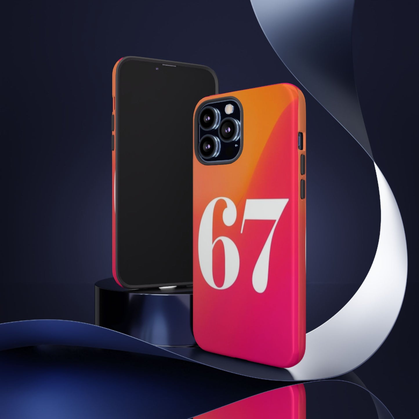 "67" Mobile Phone Case