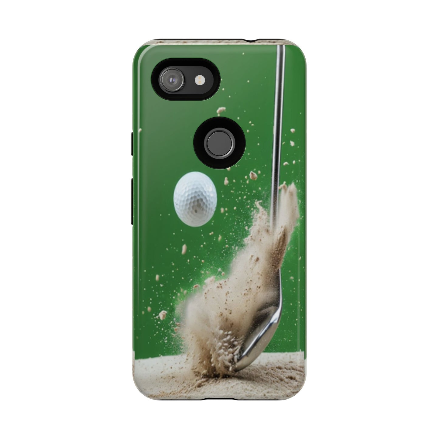"Bunker Shot" Mobile Phone Case (light green)