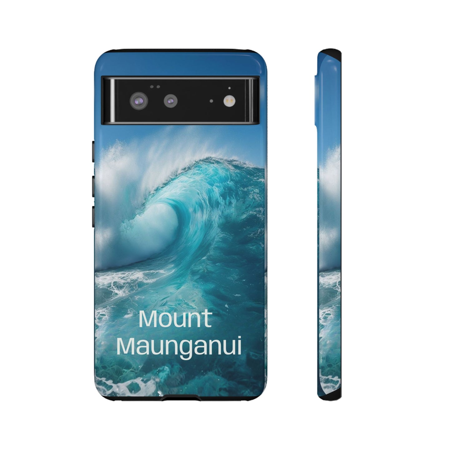 "Mount Maunganui" Mobile Phone Case (green)
