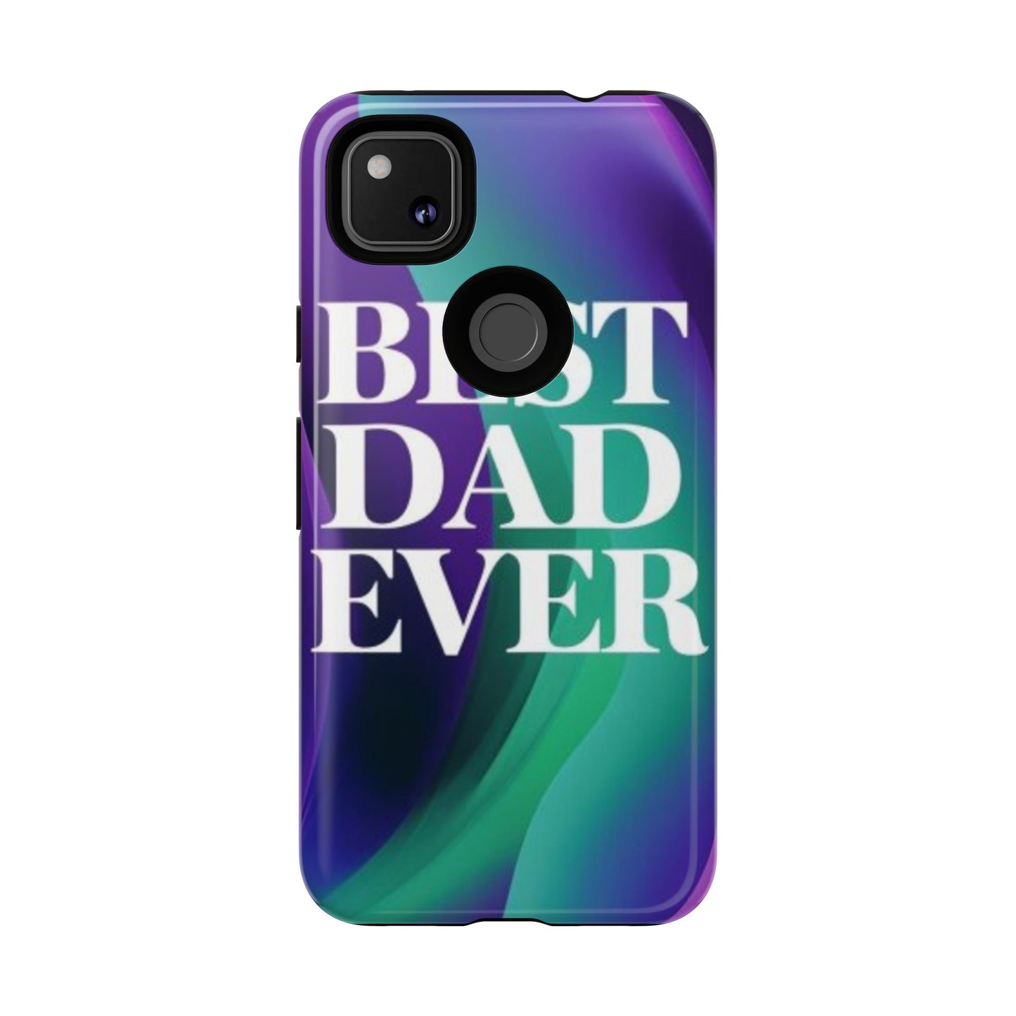 "Best Dad Ever" Mobile Phone Case (purple)