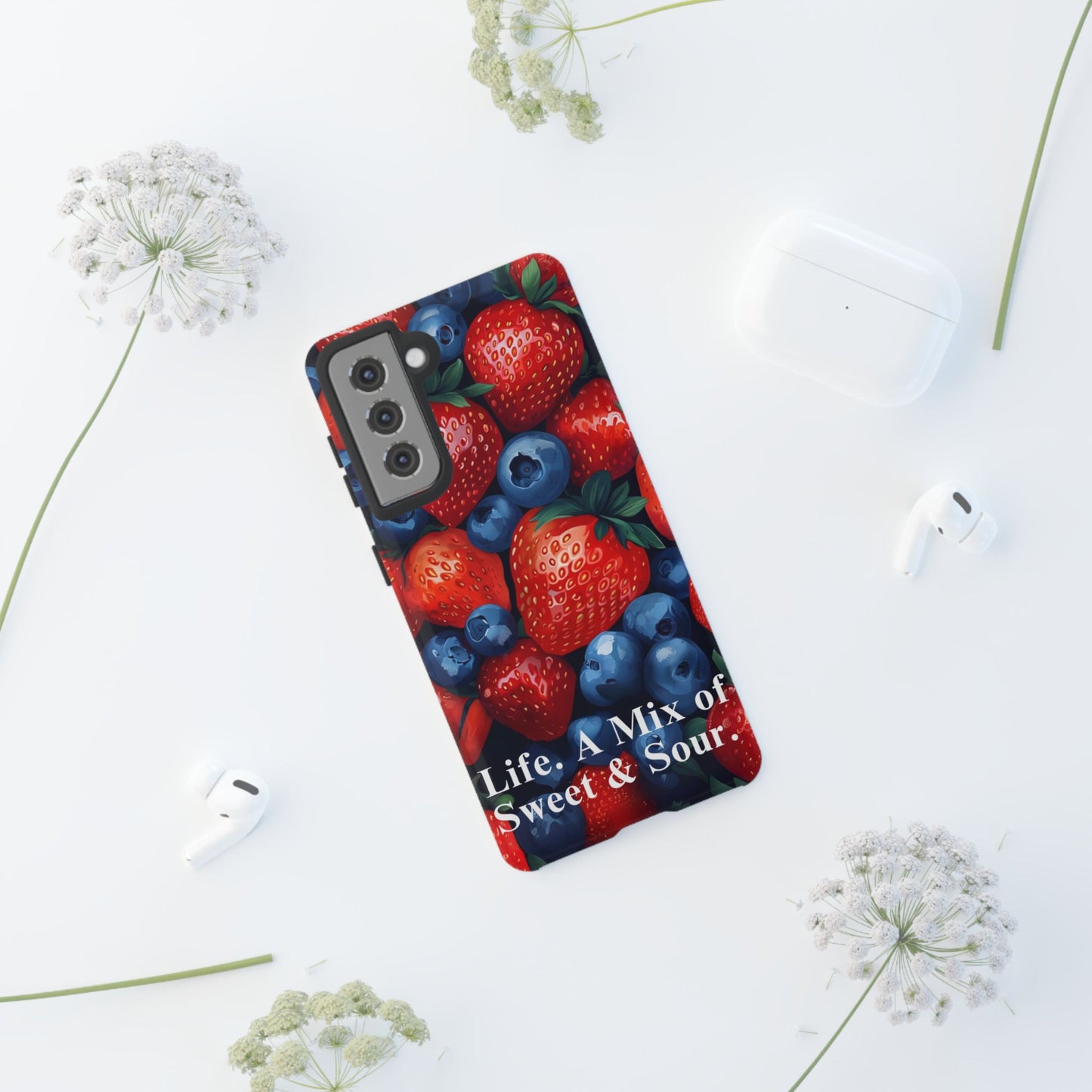 "Life. A Mix of Sweet and Sour" Mobile Phone Case