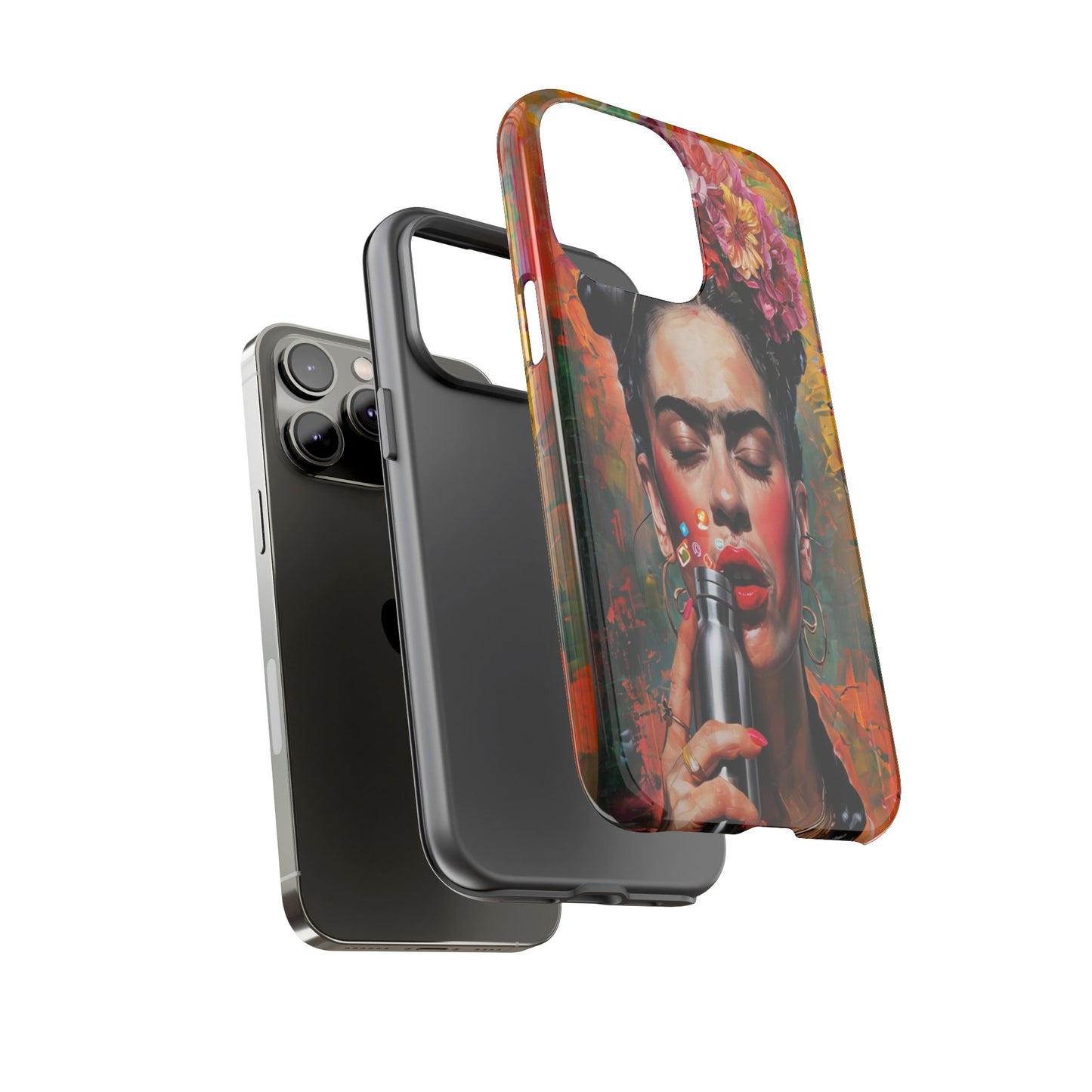 "Frida with a Flask" Mobile Phone Case