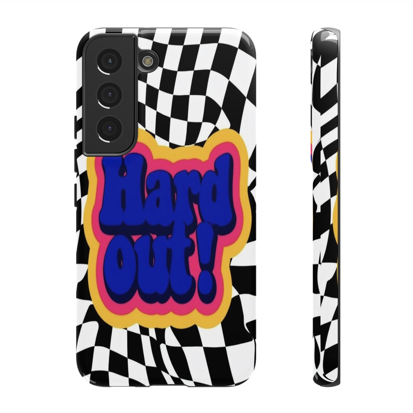 "Hard Out" Mobile Phone Case (blue)