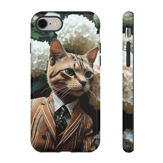 "The Feline Aristocrat" Mobile Phone Case