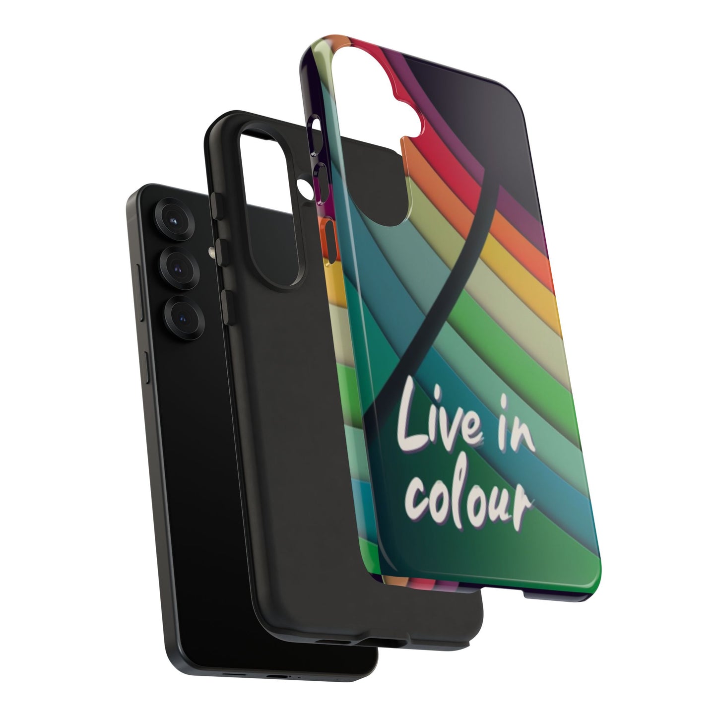 "Live in Colour" Mobile Phone Case