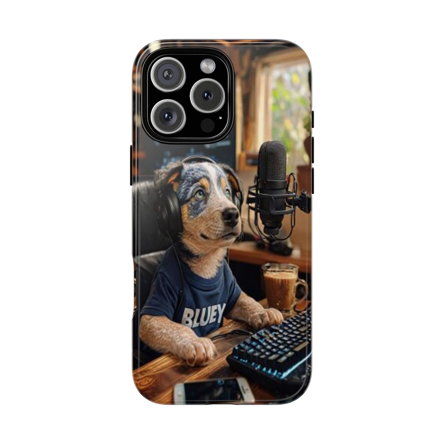 "Blue Heeler - a Tribute to Bluey" Mobile Phone Case