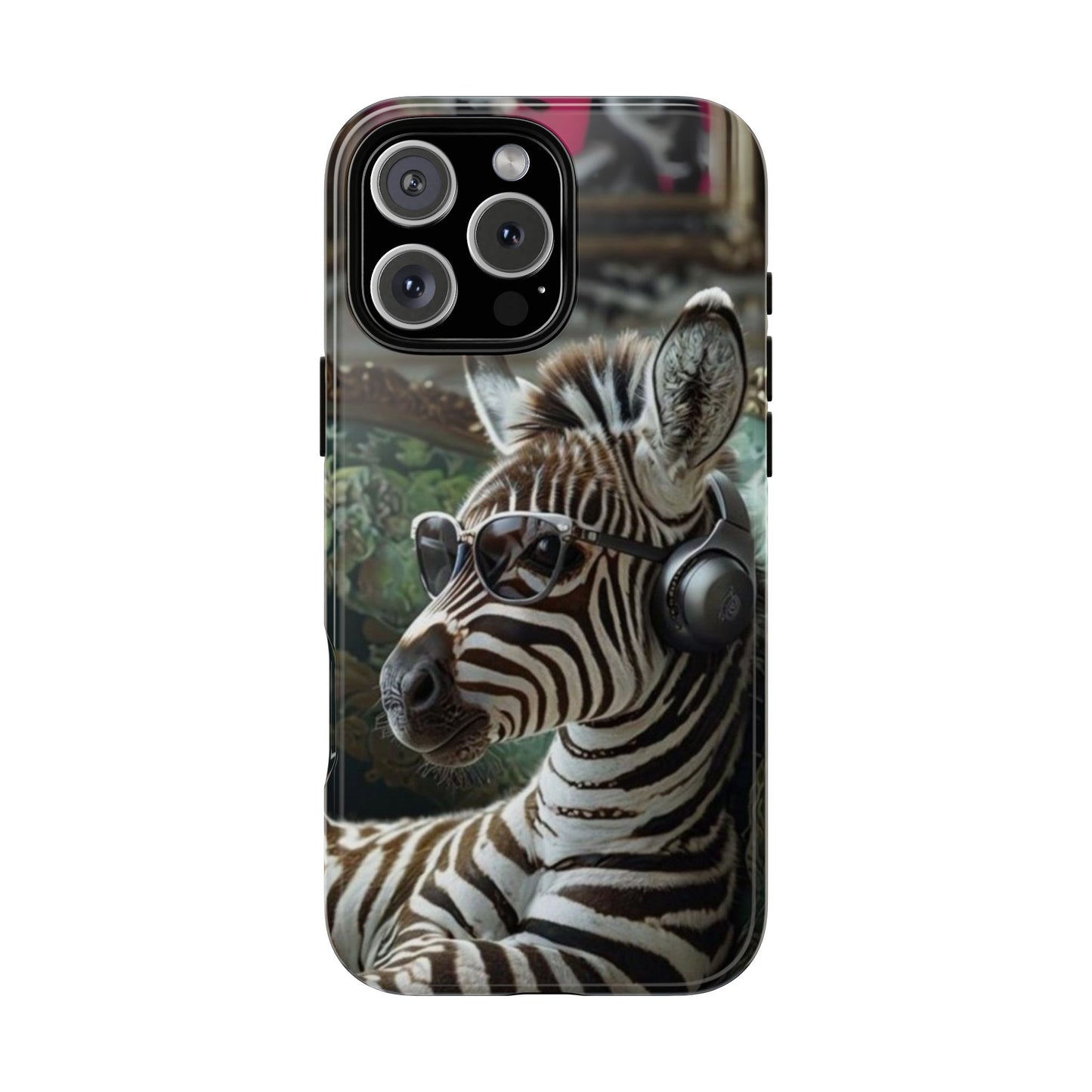 "Zebra Beats" Mobile Phone Case