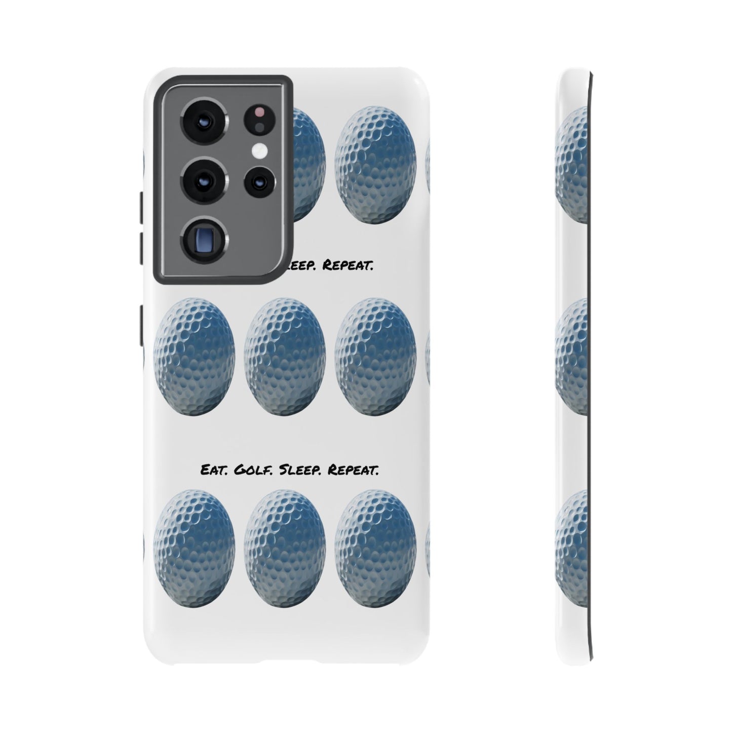 "Eat. Golf. Sleep. Repeat." Mobile Phone Case