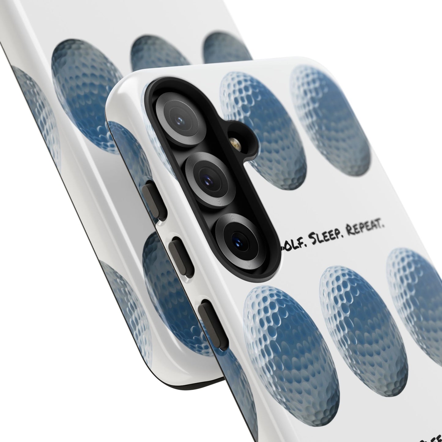 "Eat. Golf. Sleep. Repeat." Mobile Phone Case