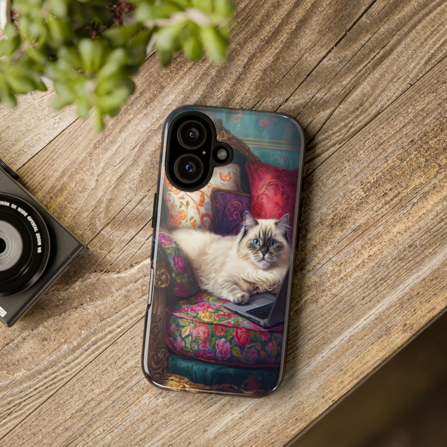 "Purr-sian Productivity" Mobile Phone Case