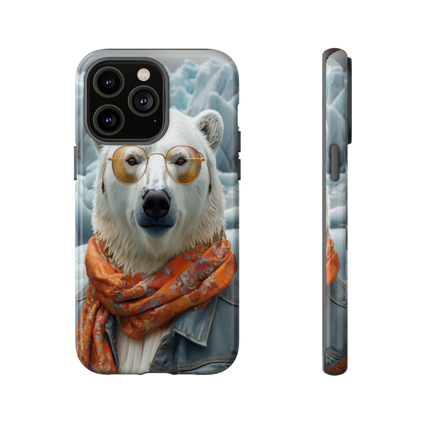 "Urban Zen Polar Bear" Mobile Phone Case