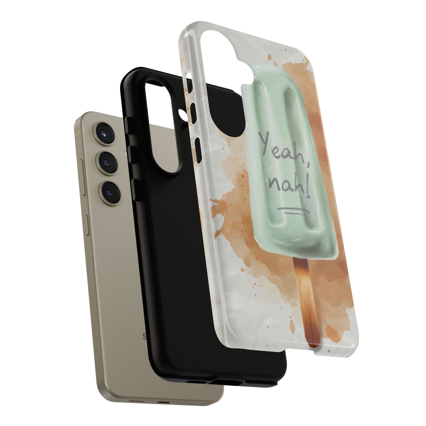 "Yeah, nah! Iceblock" Mobile Phone Case