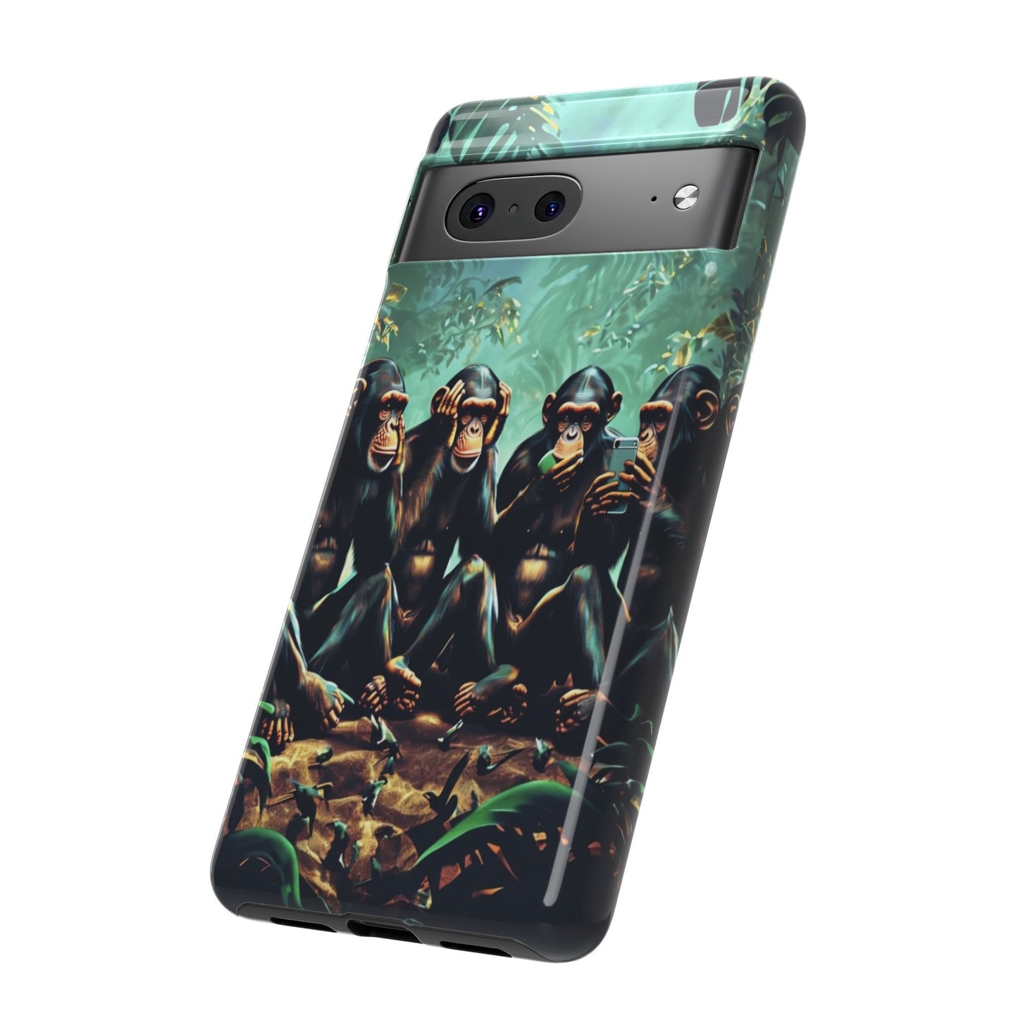 "Scroll No Evil" Mobile Phone Case
