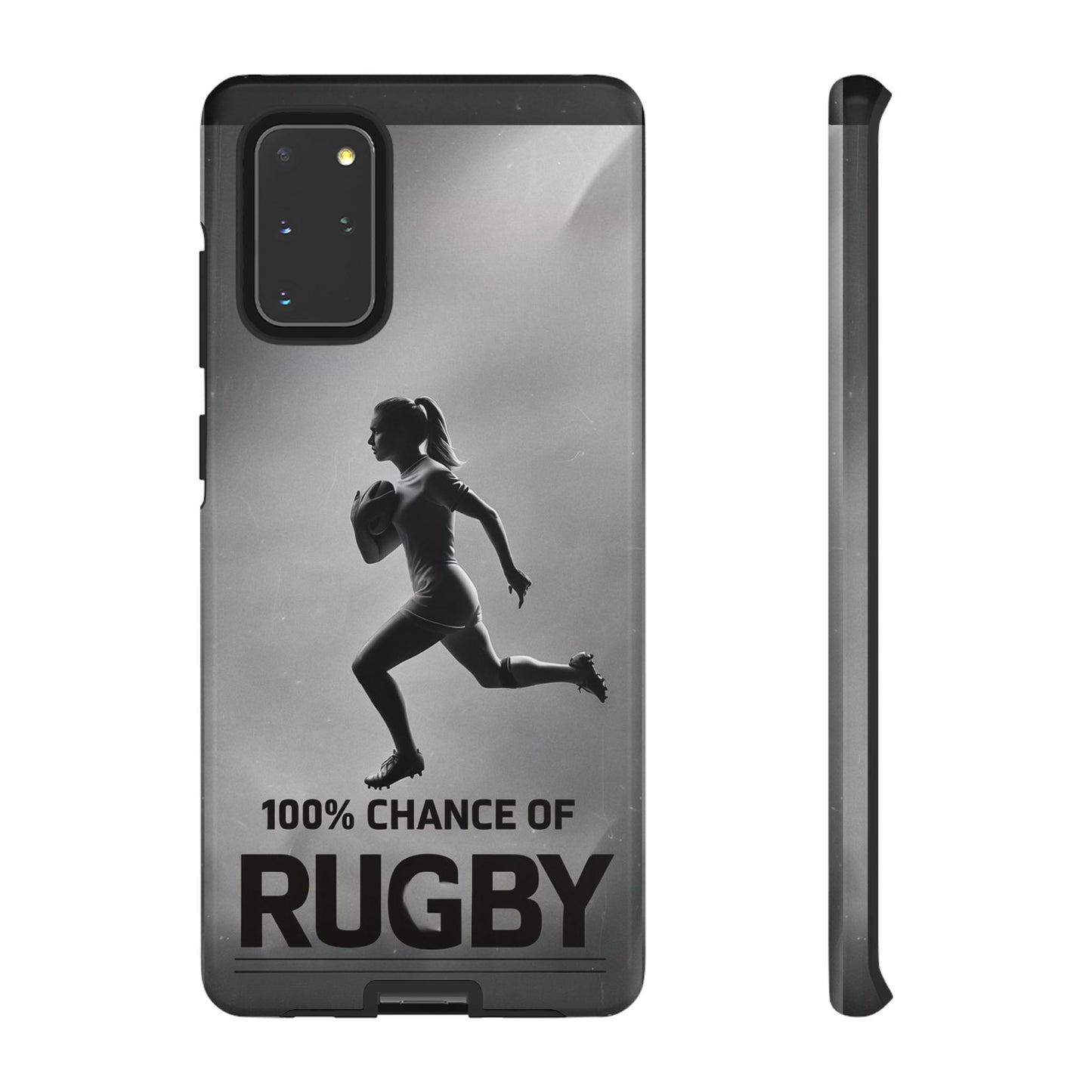 "Rain, Shine, Rugby" Mobile Phone Case