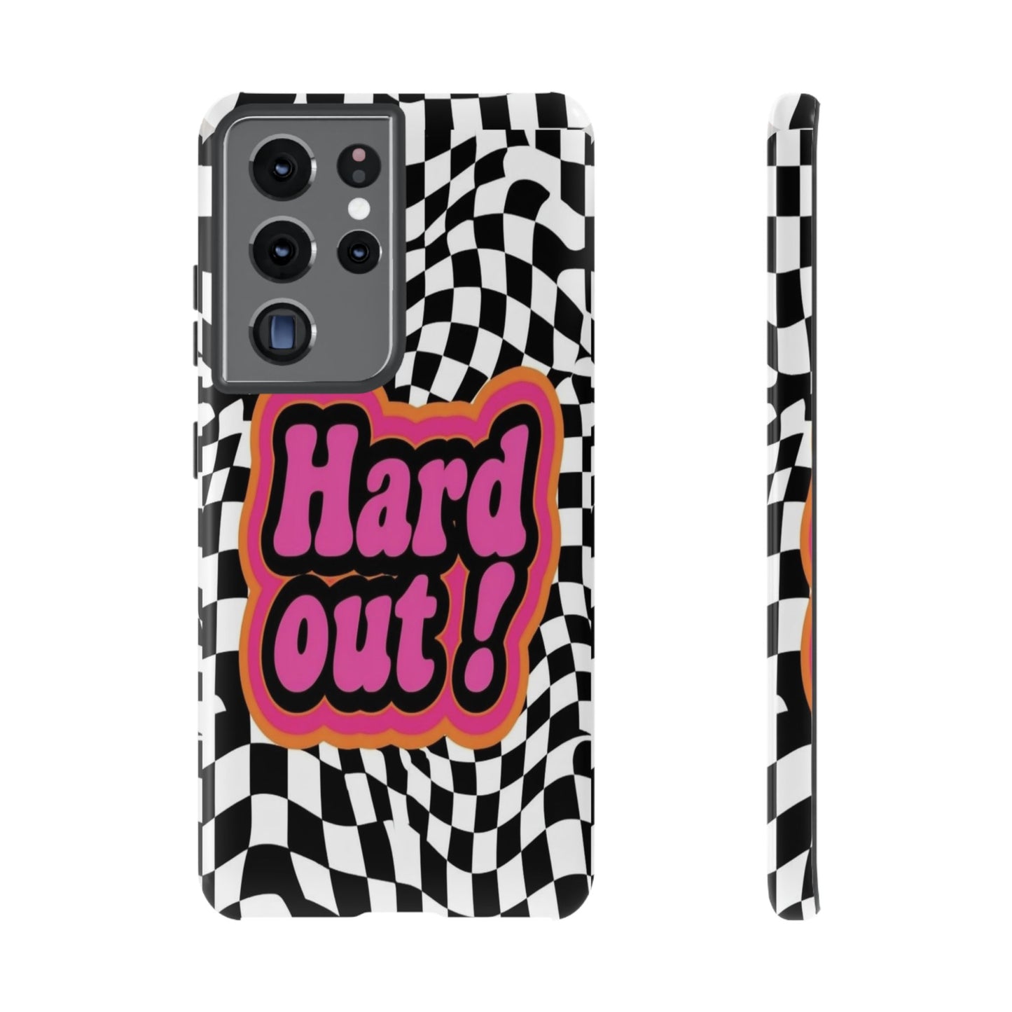 "Hard Out" Mobile Phone Case (pink)