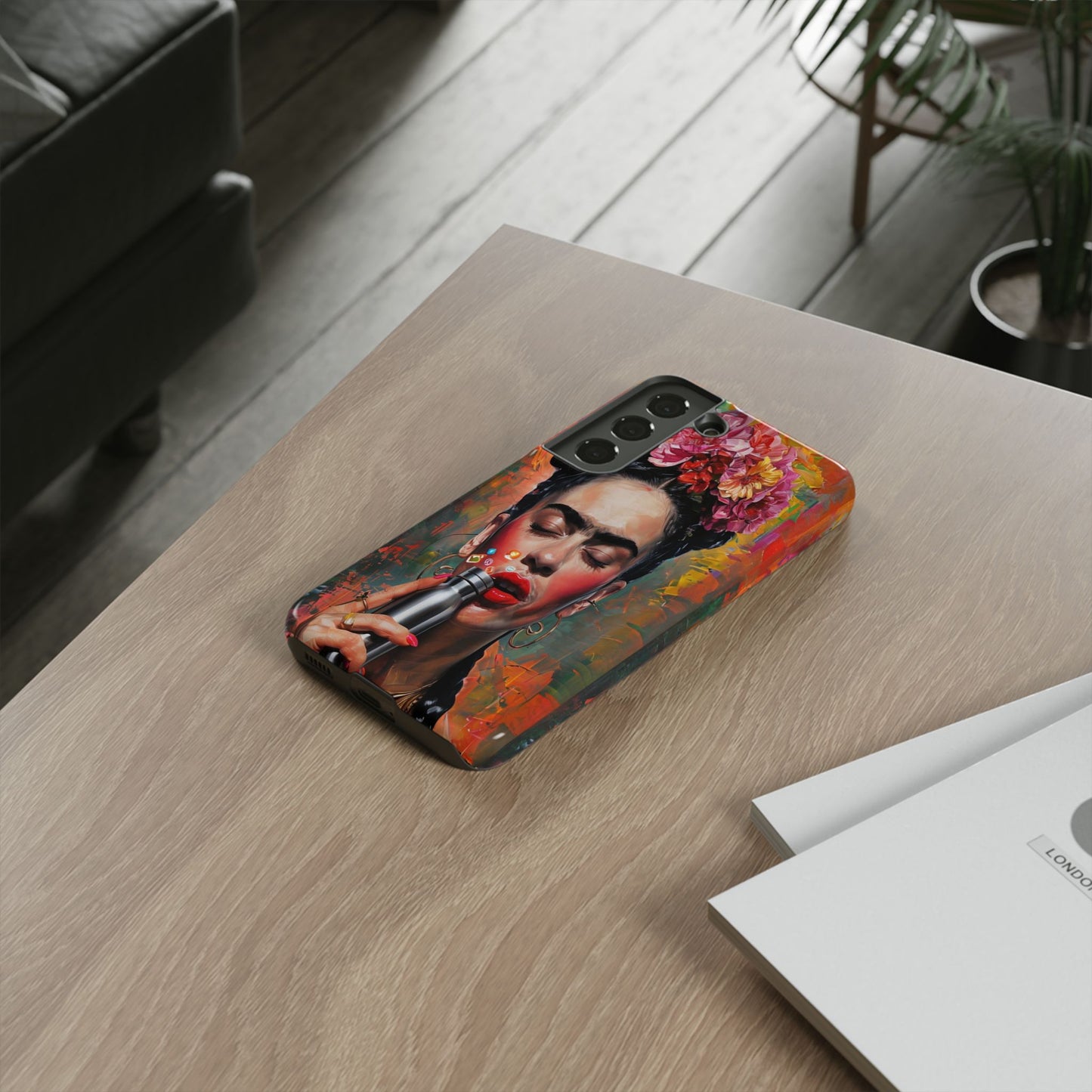 "Frida with a Flask" Mobile Phone Case