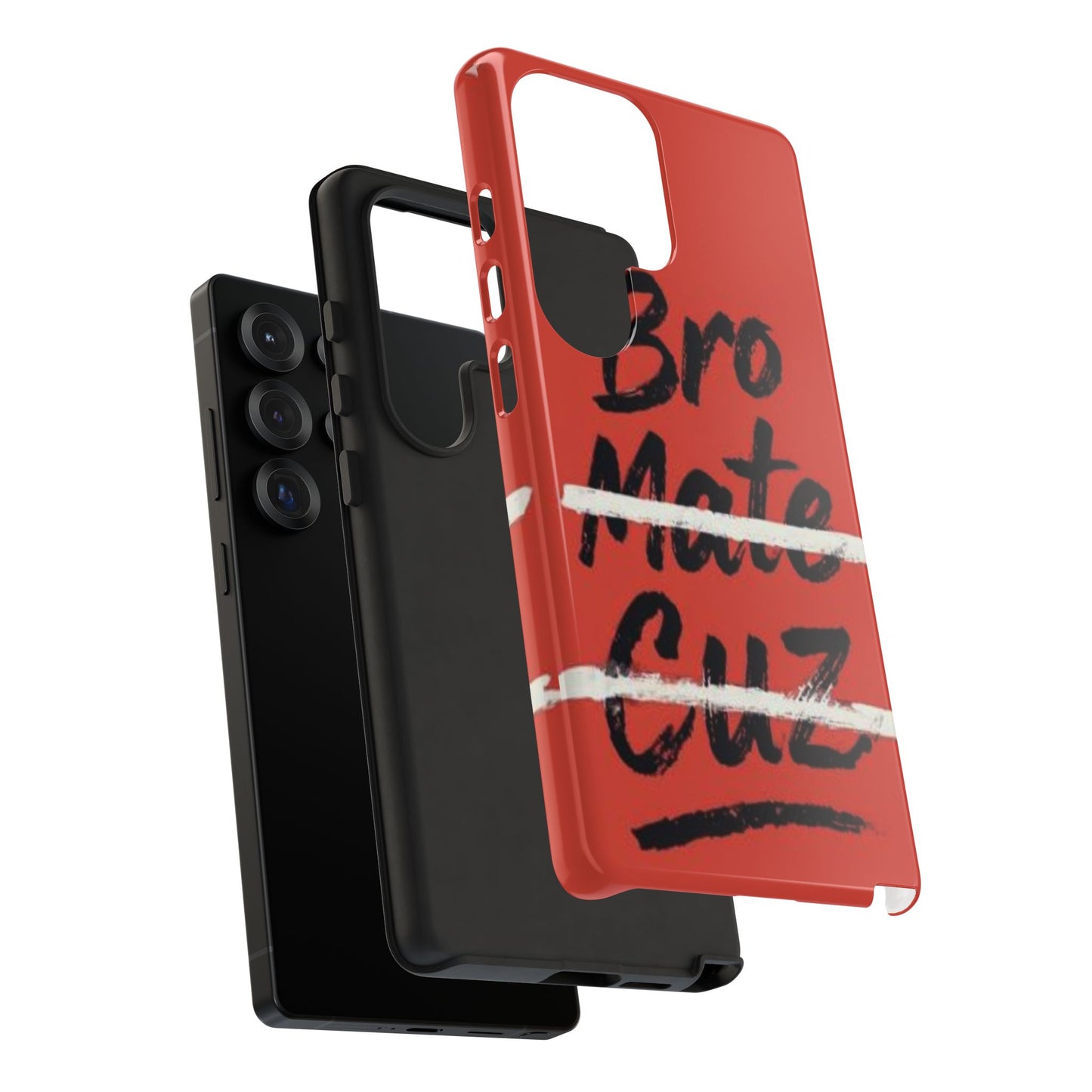 "Bro. Mate. Cuz." Mobile Phone Case