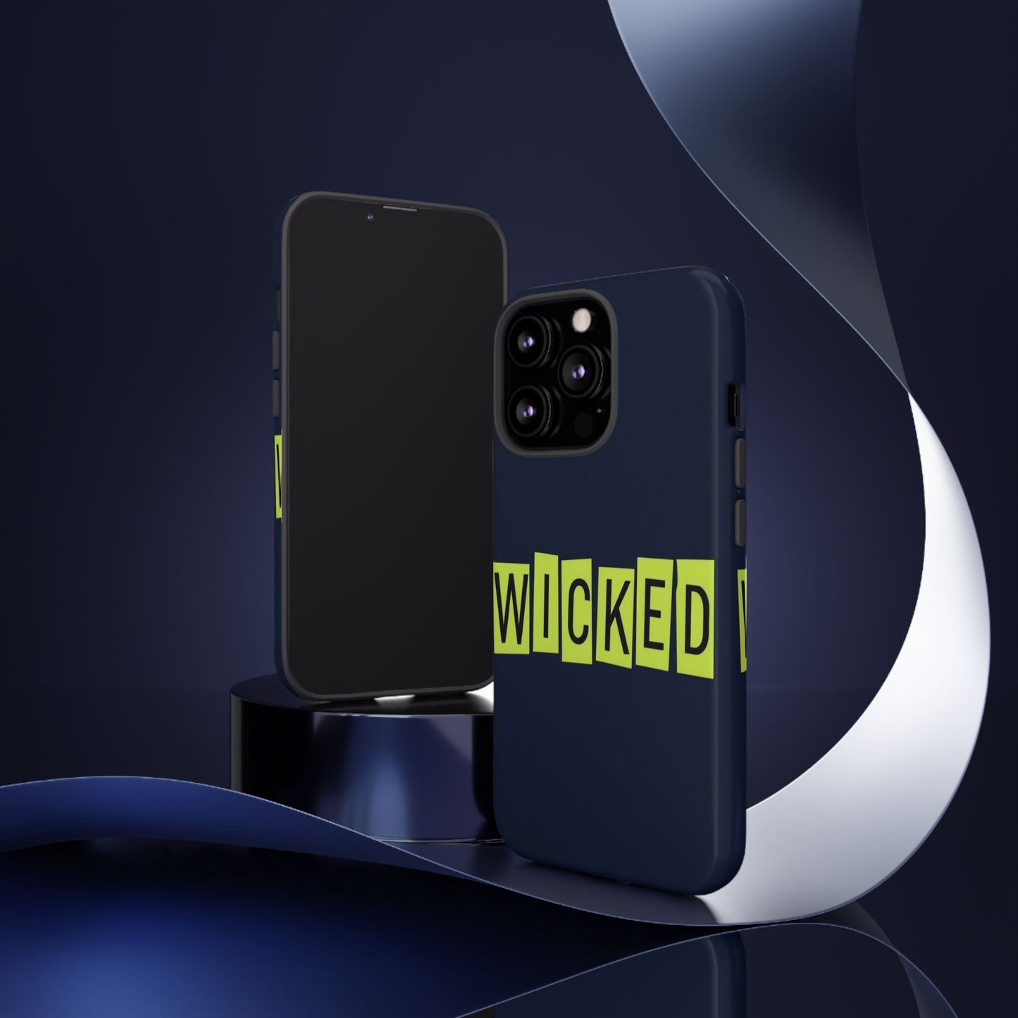 "Wicked" Mobile Phone Case (yellow)