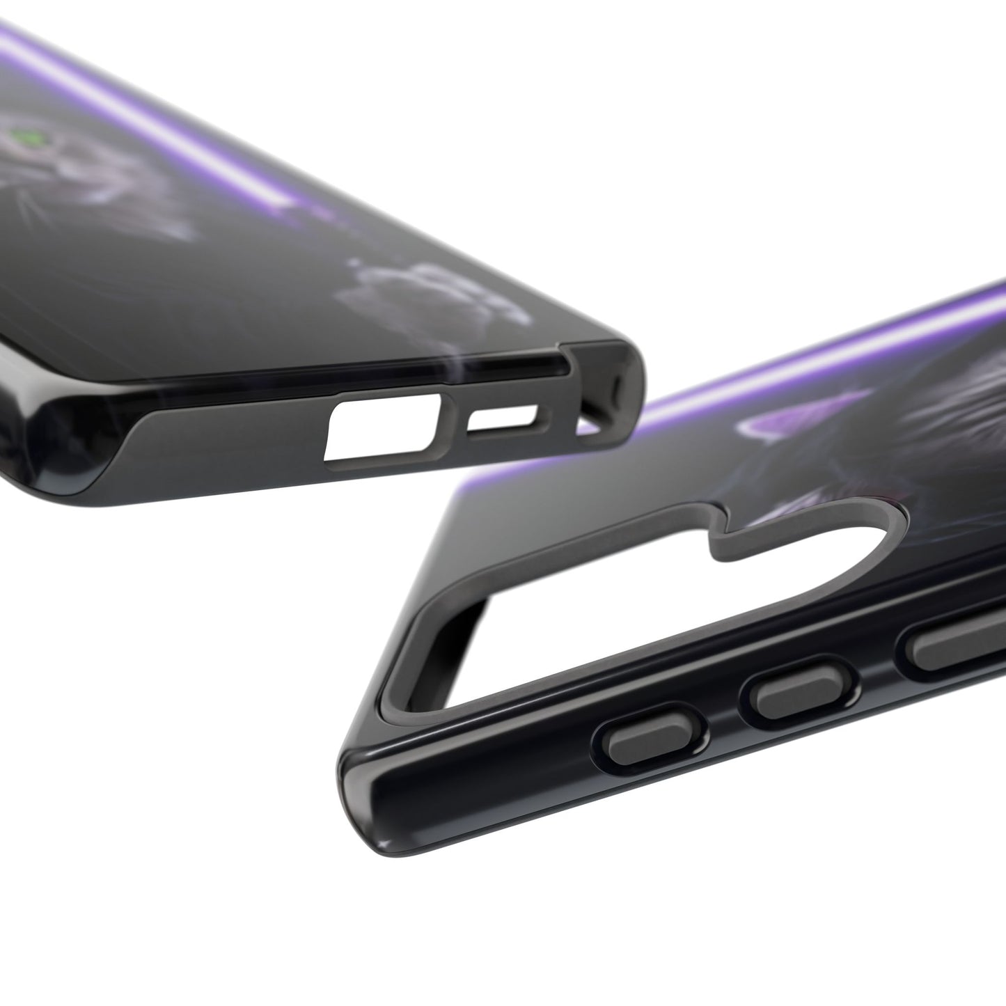 "Jedi Whisker" Mobile Phone Case (purple)