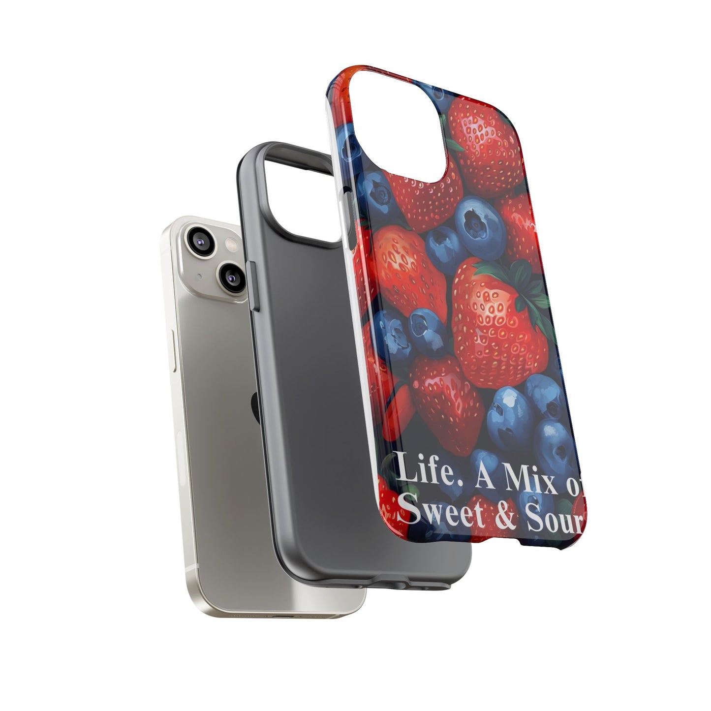 "Life. A Mix of Sweet and Sour" Mobile Phone Case