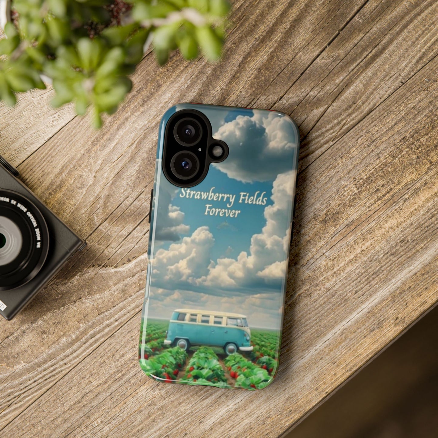 "Life is Short.  Vintage Summer Vibes" Mobile Phone Case
