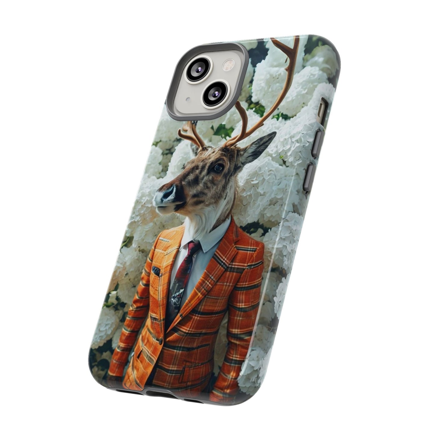 "The Stag" Mobile Phone Case (orange)