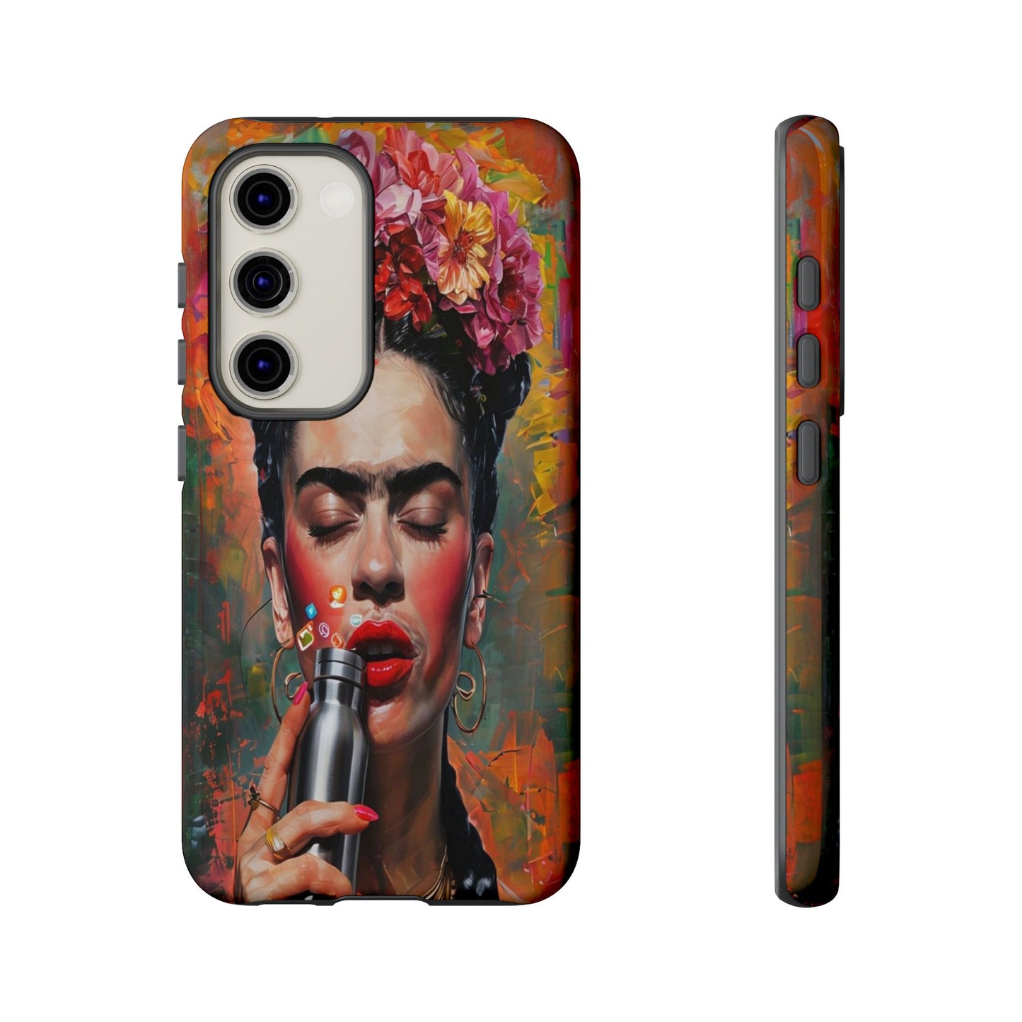 "Frida with a Flask" Mobile Phone Case